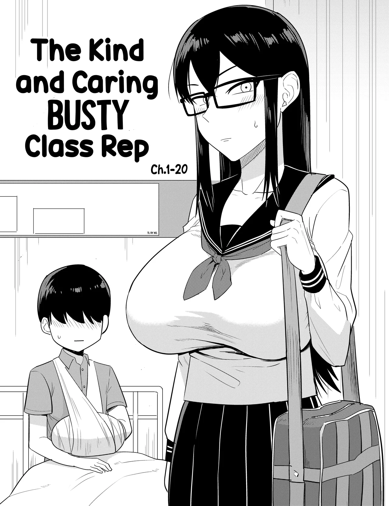 [Makosho]Sewayaki na Kyonyuu Gakkyuu Iinchou Sono 1-20 | The Kind and Caring Busty Class Rep Ch.1-20[English] [NudeSalad] Page 1