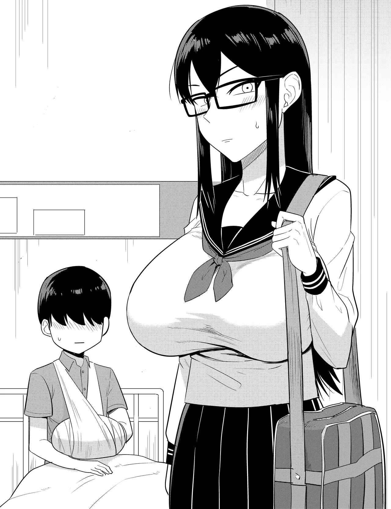 [Makosho]Sewayaki na Kyonyuu Gakkyuu Iinchou Sono 1-20 | The Kind and Caring Busty Class Rep Ch.1-20[English] [NudeSalad] Page 2