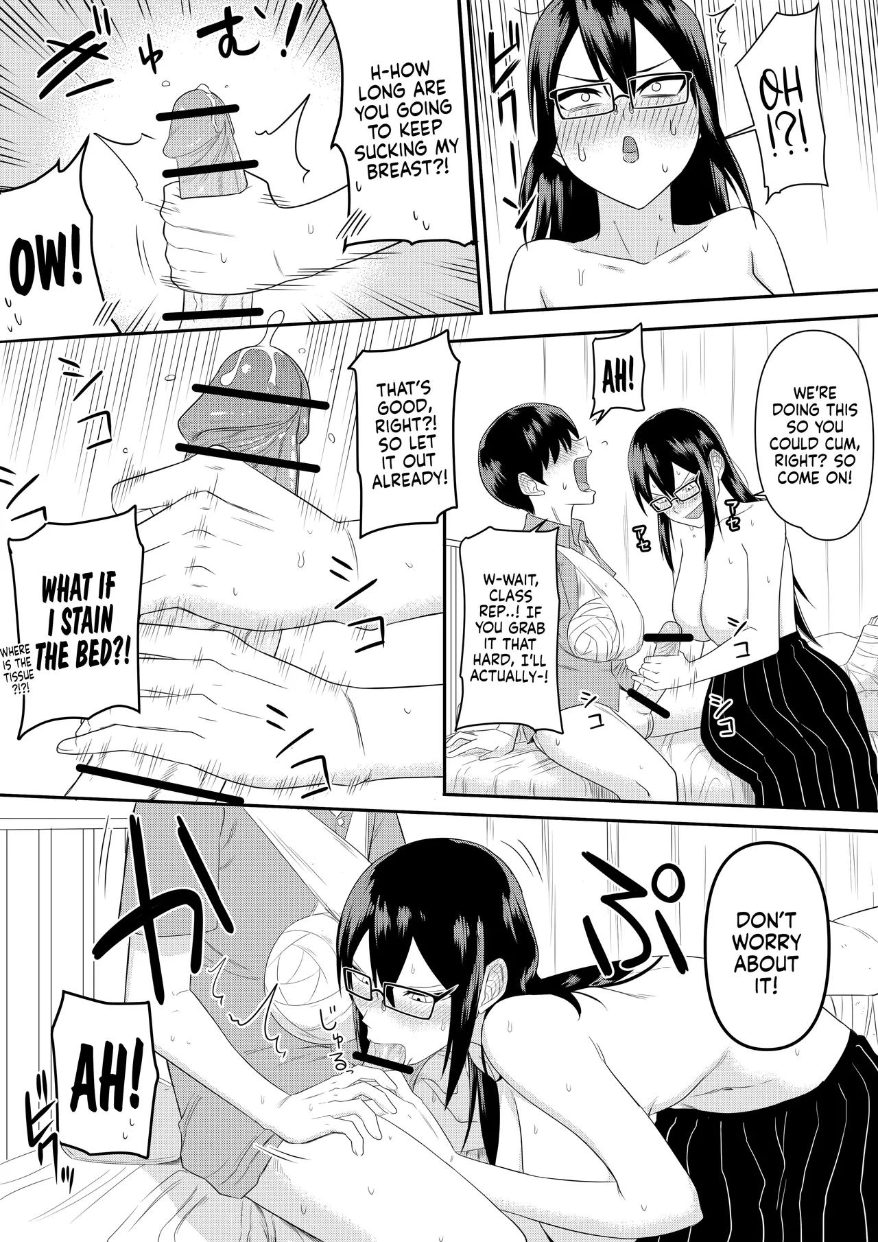 [Makosho]Sewayaki na Kyonyuu Gakkyuu Iinchou Sono 1-20 | The Kind and Caring Busty Class Rep Ch.1-20[English] [NudeSalad] Page 23
