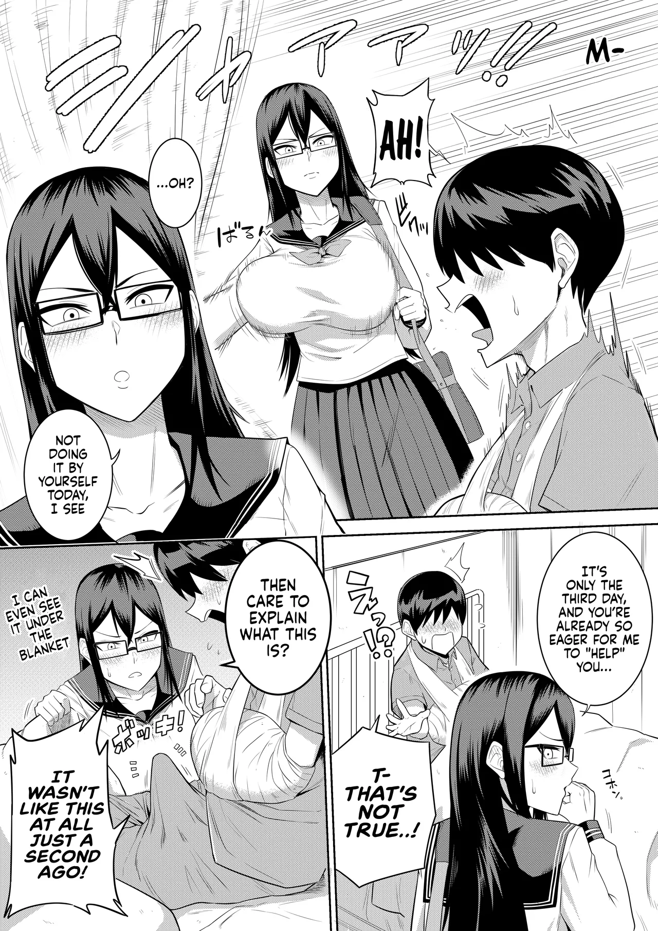 [Makosho]Sewayaki na Kyonyuu Gakkyuu Iinchou Sono 1-20 | The Kind and Caring Busty Class Rep Ch.1-20[English] [NudeSalad] Page 27