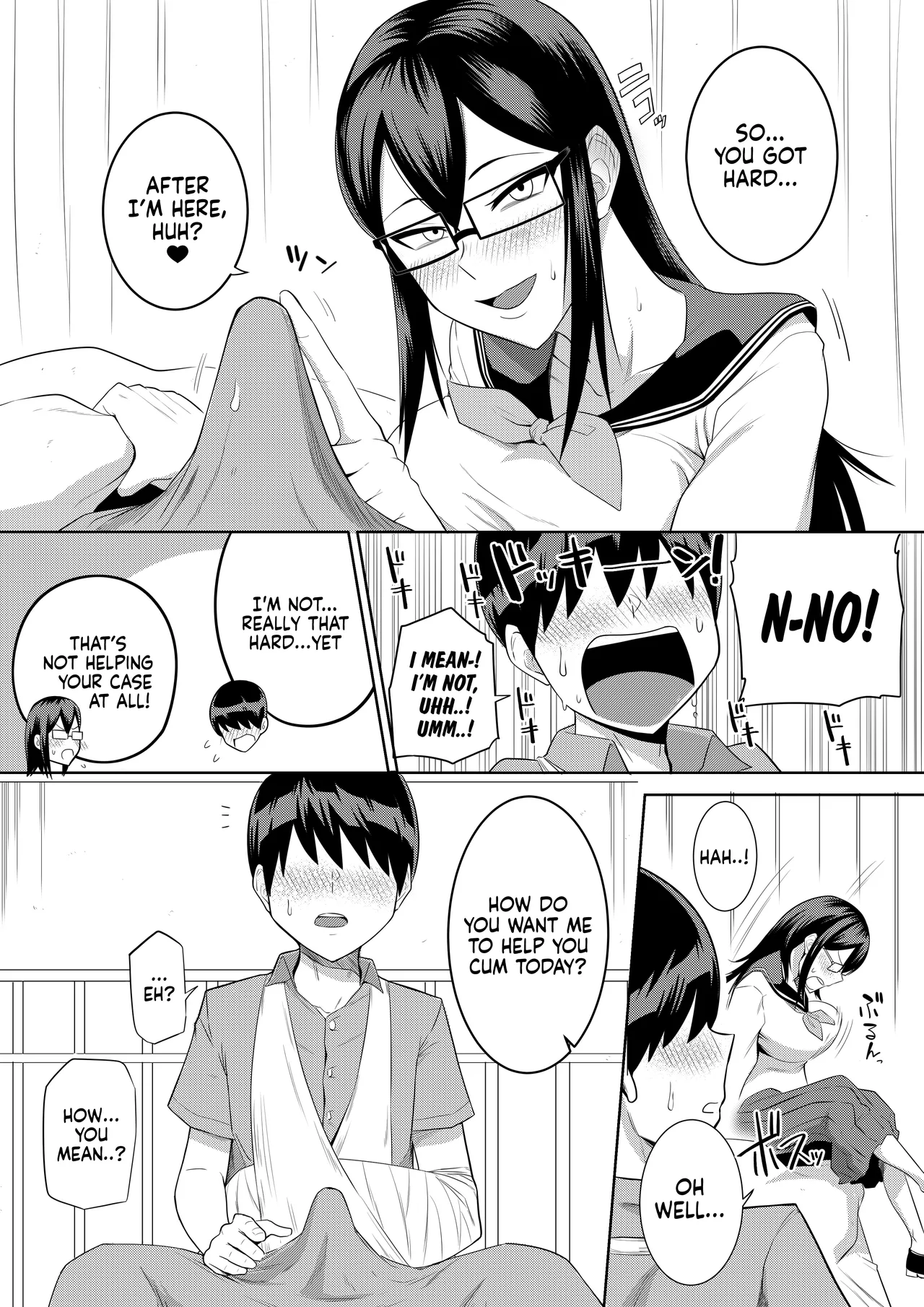 [Makosho]Sewayaki na Kyonyuu Gakkyuu Iinchou Sono 1-20 | The Kind and Caring Busty Class Rep Ch.1-20[English] [NudeSalad] Page 28