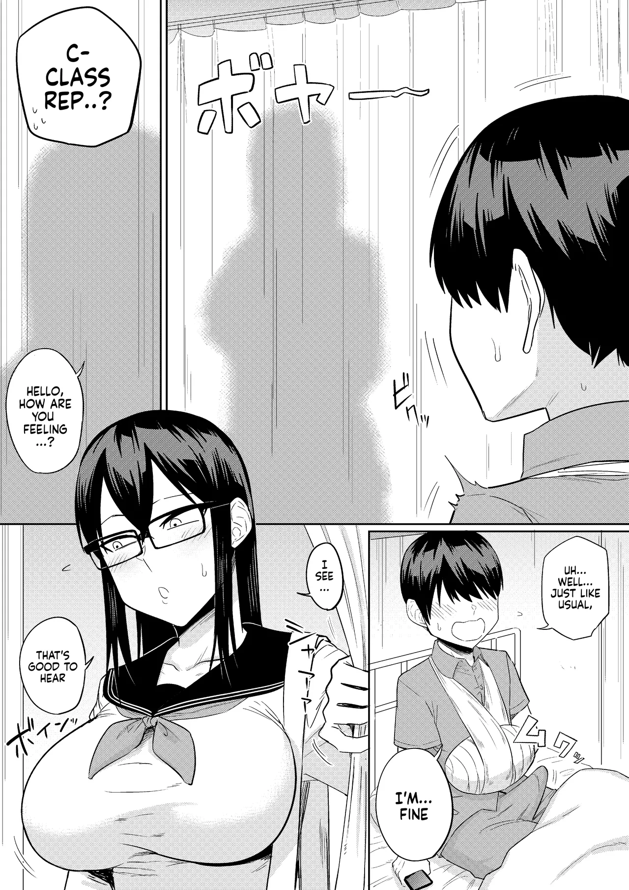 [Makosho]Sewayaki na Kyonyuu Gakkyuu Iinchou Sono 1-20 | The Kind and Caring Busty Class Rep Ch.1-20[English] [NudeSalad] Page 45