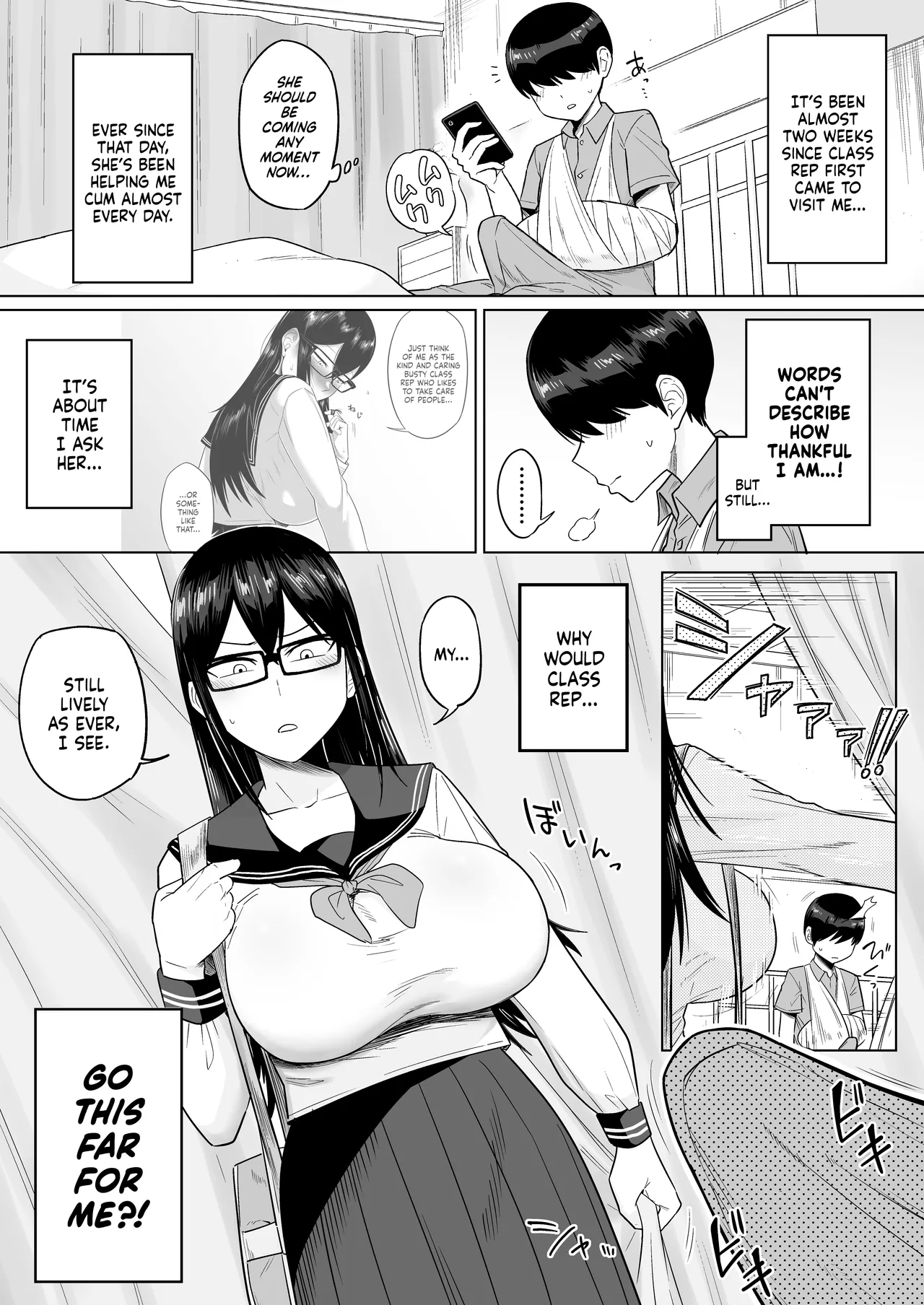 [Makosho]Sewayaki na Kyonyuu Gakkyuu Iinchou Sono 1-20 | The Kind and Caring Busty Class Rep Ch.1-20[English] [NudeSalad] Page 71