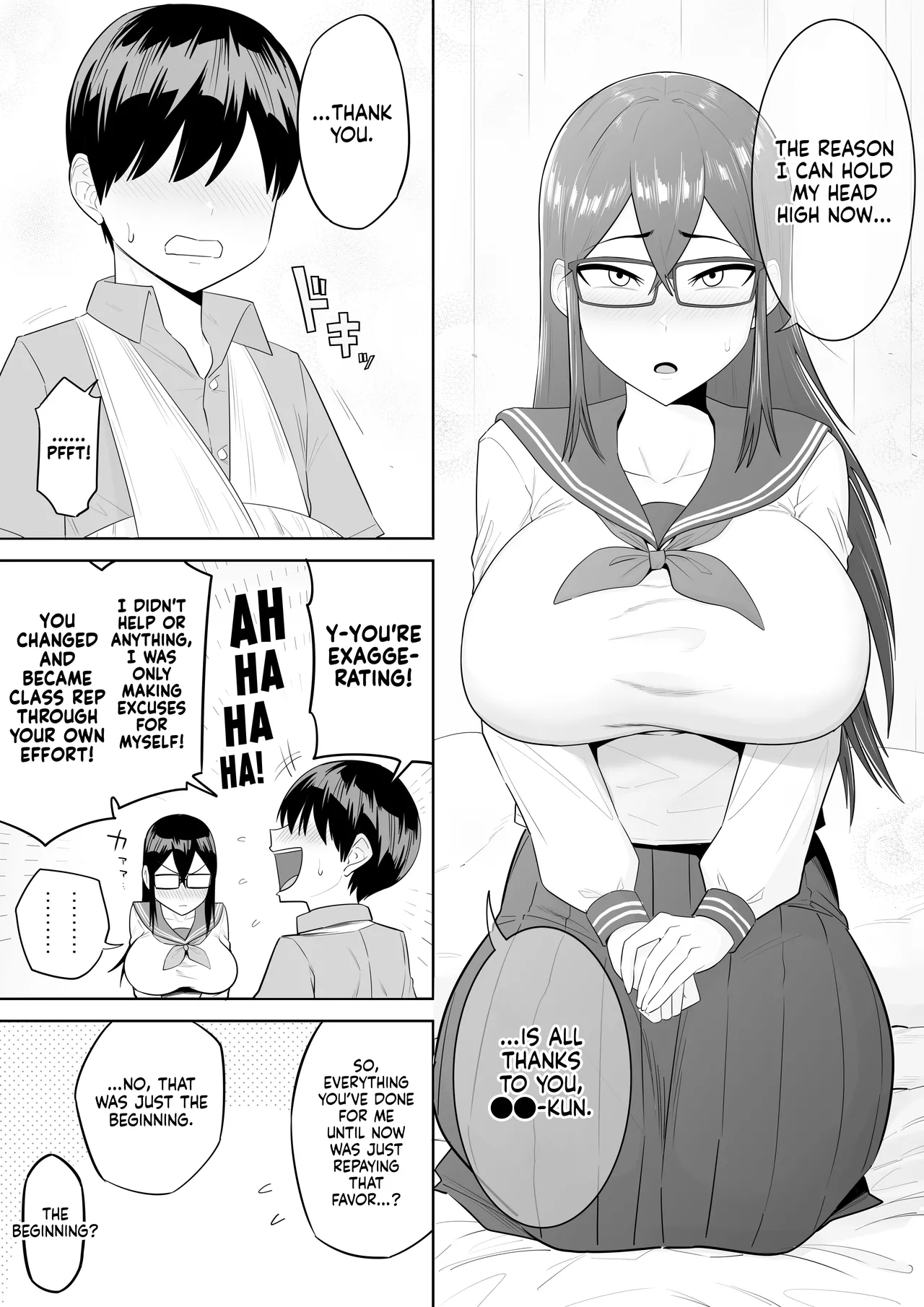[Makosho]Sewayaki na Kyonyuu Gakkyuu Iinchou Sono 1-20 | The Kind and Caring Busty Class Rep Ch.1-20[English] [NudeSalad] Page 89