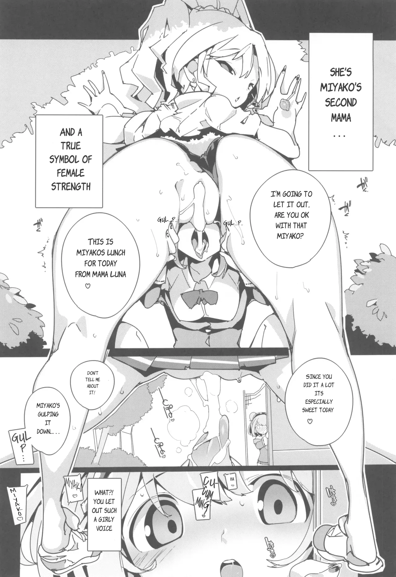 (C105) [Potato Salad (Himekuri)]SUMEBA MIYAKO! Vol. 3 | If you live in Miyako! 2[English] Page 10