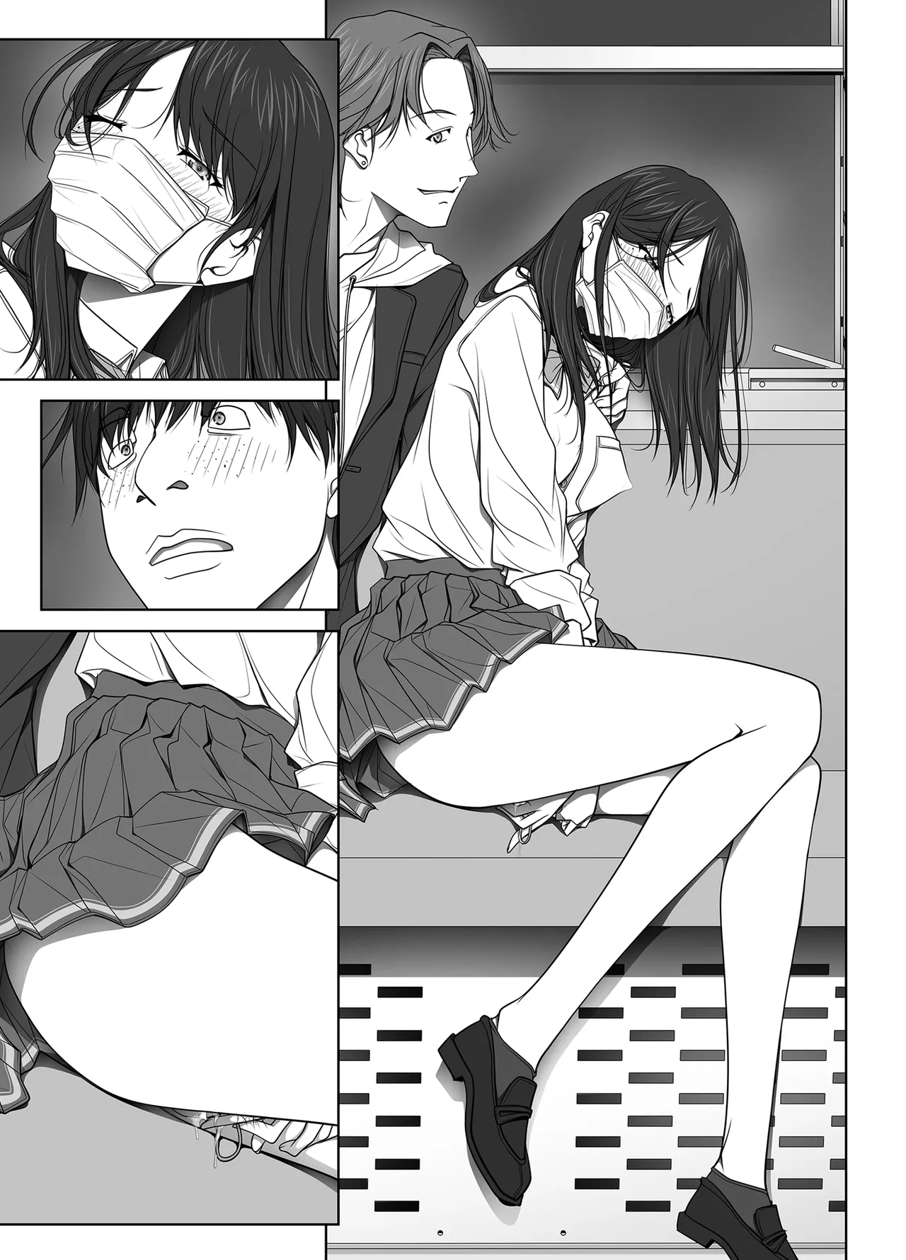 [Aya ~IRODORI~ (SOYOSOYO)]Kanojo ga Pantsu o Hakanai Riyuu ~JK Inkou Local Tetsudou-hen~ Zenpen[Digital] Page 180