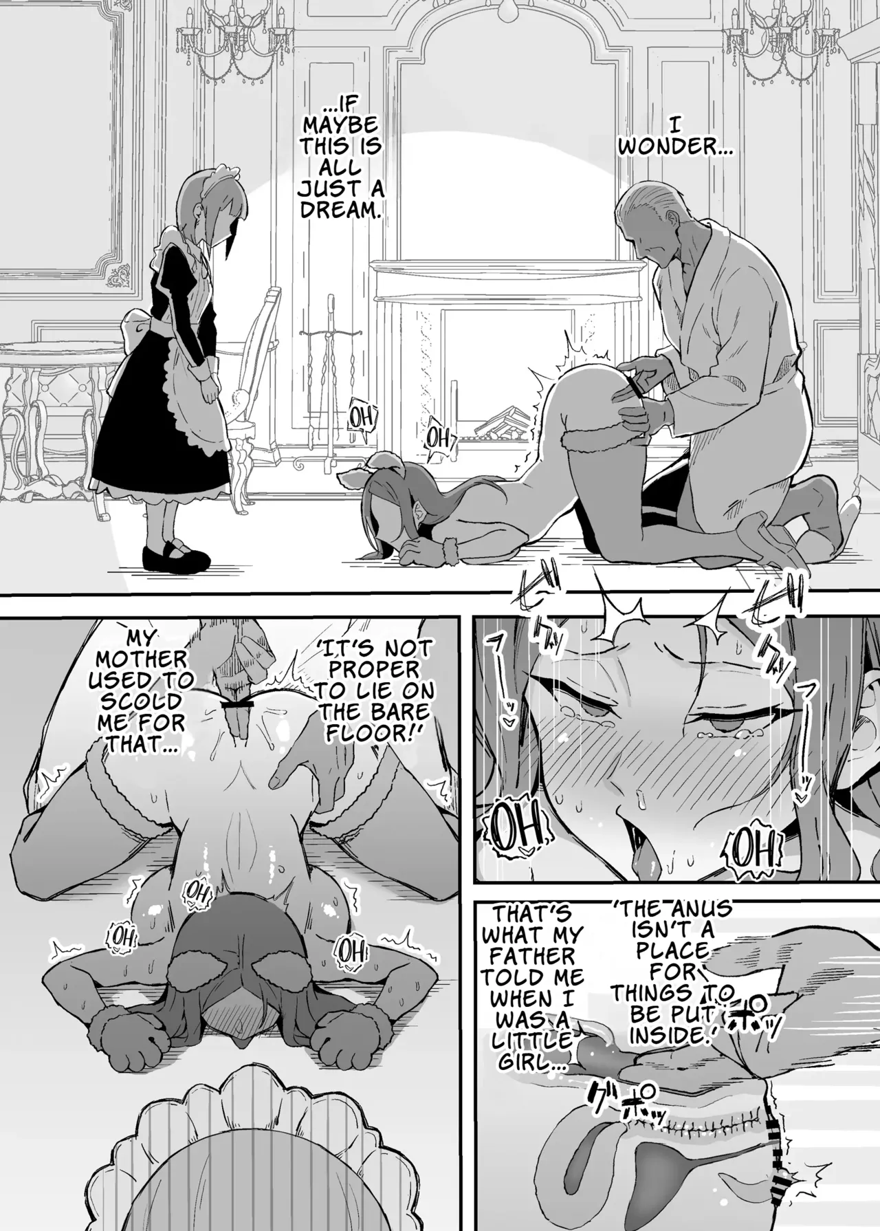 [Sukebe Hatsudensho (Hatsuden Pengin)]Akogare no Senpai Maidchou no Yotogi o Kengaku | Observing the Night Duties of the Admired Senior Head Maid[English] [LKK•Scans] [Digital] Page 29