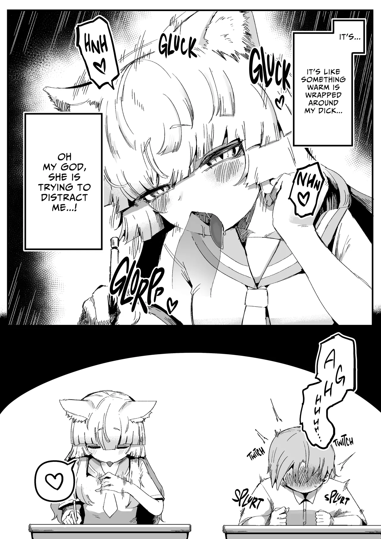 [Aimai no Wakusei (Nabatani Kinoko)]Tonari no Seki no Kitsune Musume-san | The Foxgirl Next Seat[English] [grimalkin] Page 12