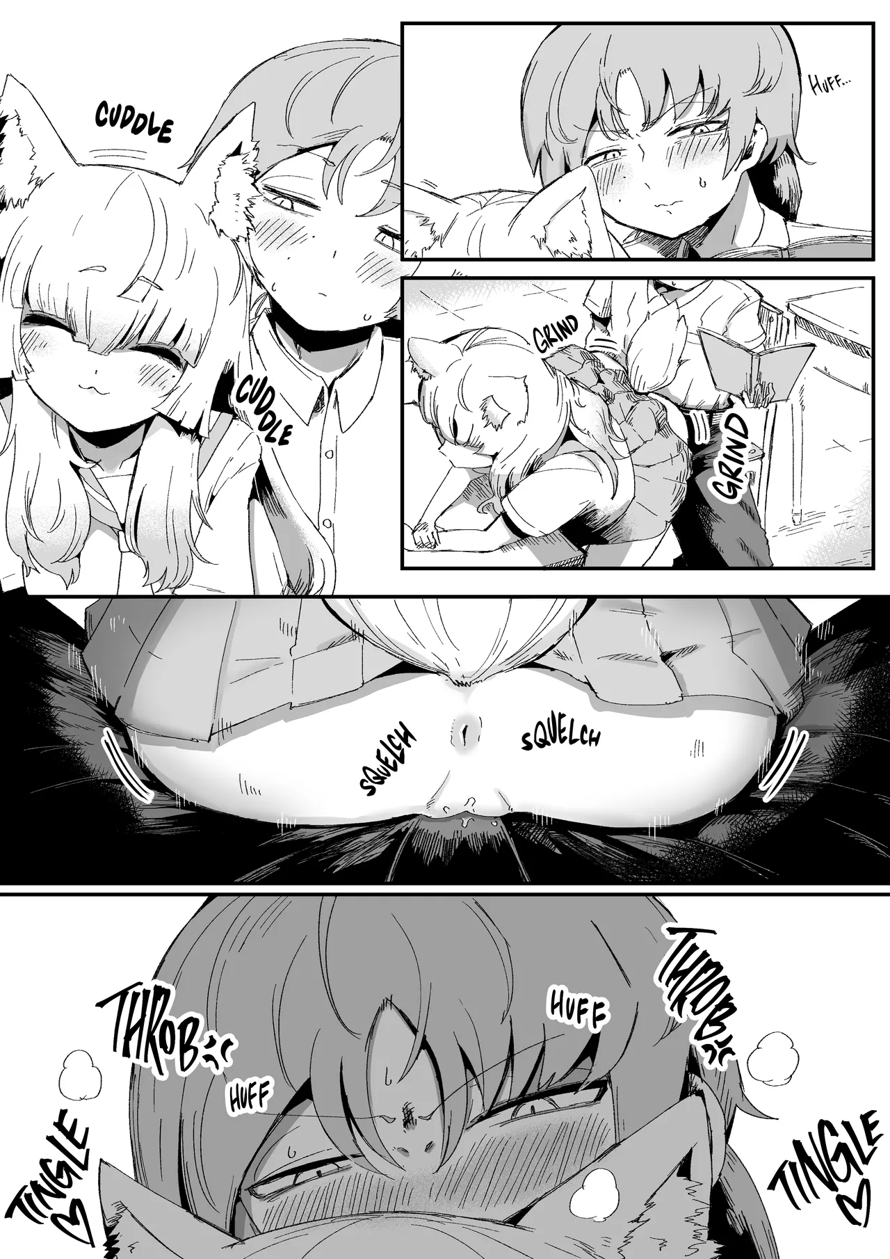 [Aimai no Wakusei (Nabatani Kinoko)]Tonari no Seki no Kitsune Musume-san | The Foxgirl Next Seat[English] [grimalkin] Page 16