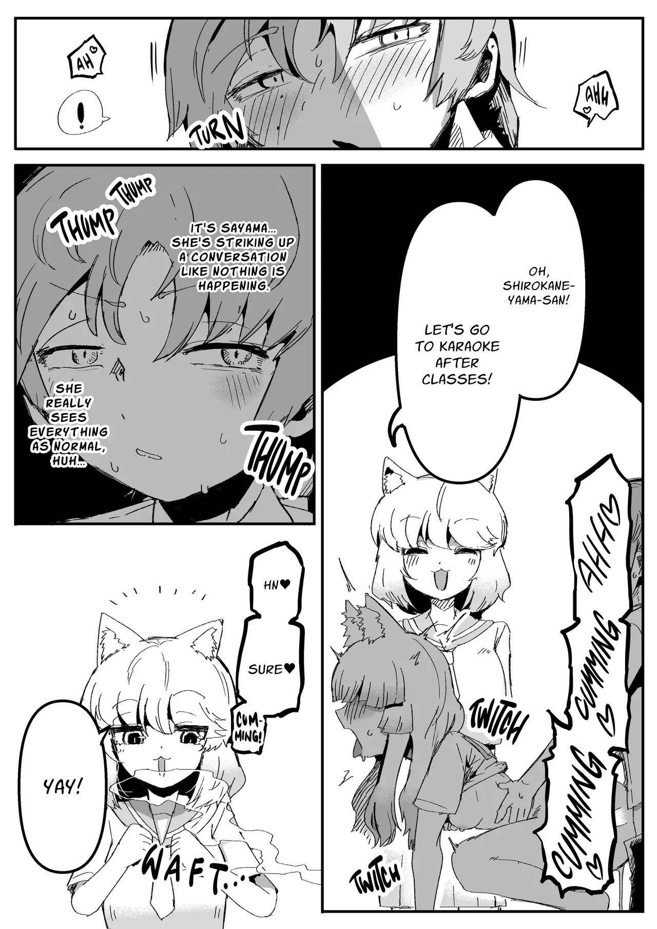 [Aimai no Wakusei (Nabatani Kinoko)]Tonari no Seki no Kitsune Musume-san | The Foxgirl Next Seat[English] [grimalkin] Page 22