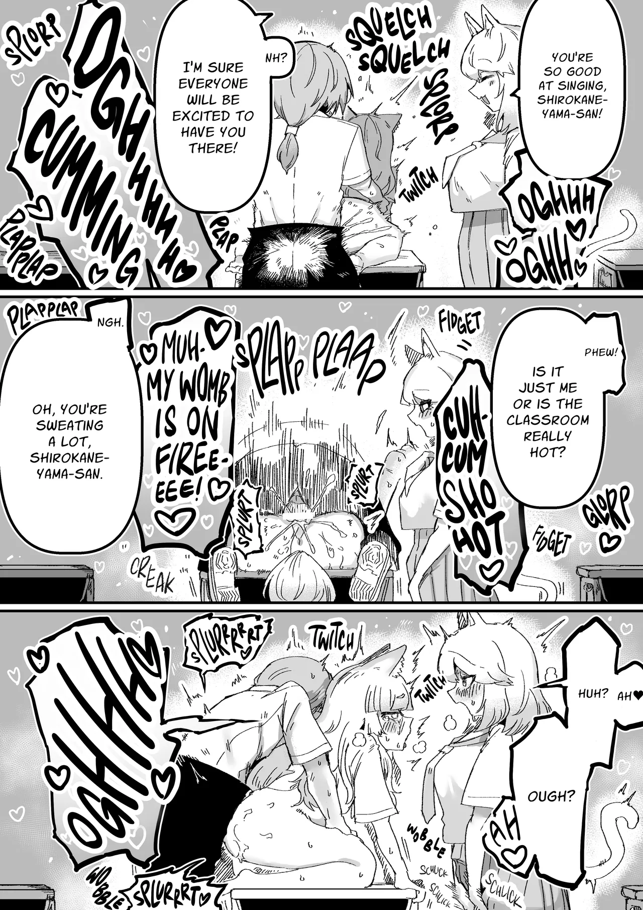 [Aimai no Wakusei (Nabatani Kinoko)]Tonari no Seki no Kitsune Musume-san | The Foxgirl Next Seat[English] [grimalkin] Page 23