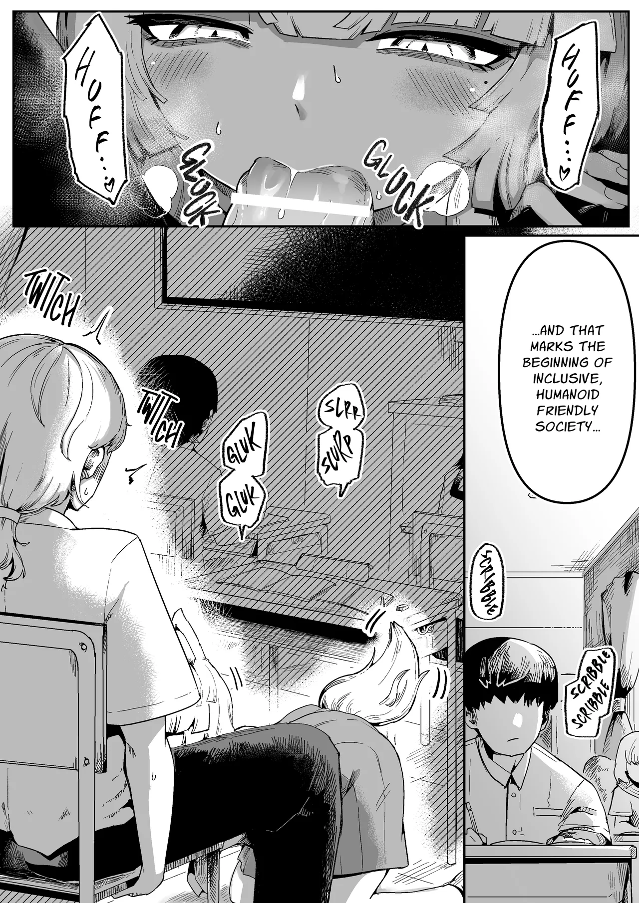 [Aimai no Wakusei (Nabatani Kinoko)]Tonari no Seki no Kitsune Musume-san | The Foxgirl Next Seat[English] [grimalkin] Page 3