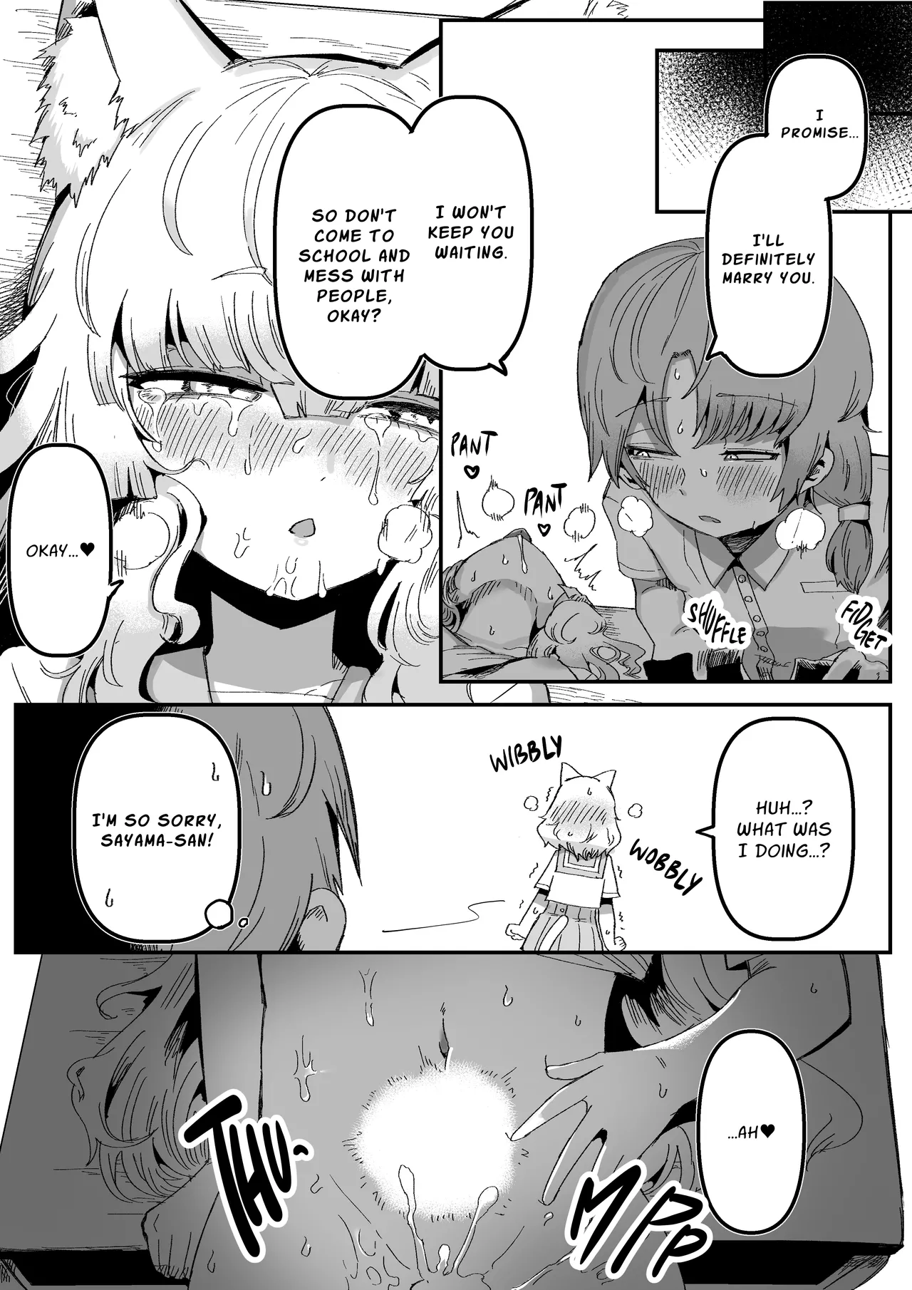 [Aimai no Wakusei (Nabatani Kinoko)]Tonari no Seki no Kitsune Musume-san | The Foxgirl Next Seat[English] [grimalkin] Page 30