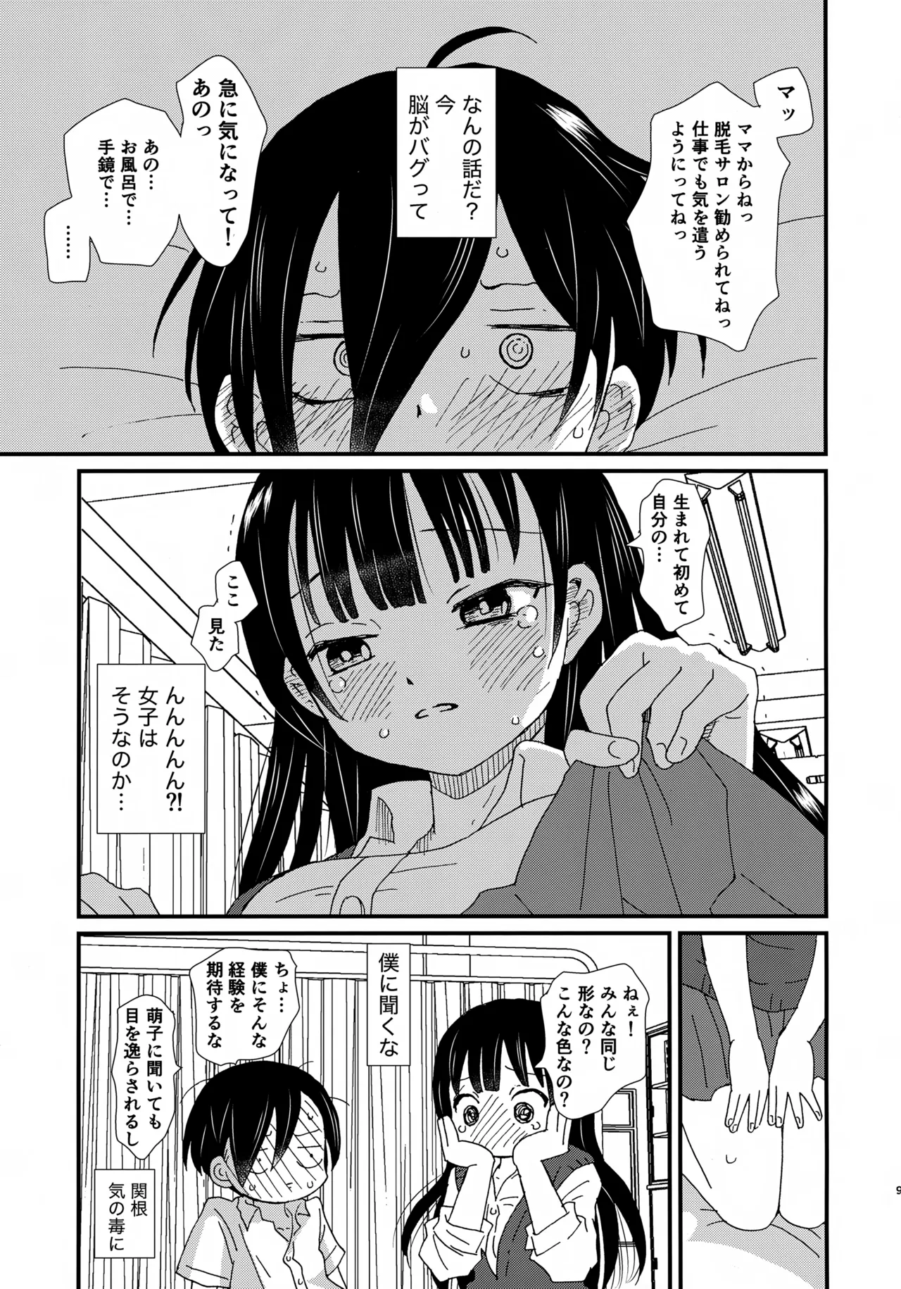 (C104) [Kome to Neko (Yoshida Komeko)]SWEETS & CRISP(Boku no Kokoro no Yabai Yatsu) Page 8