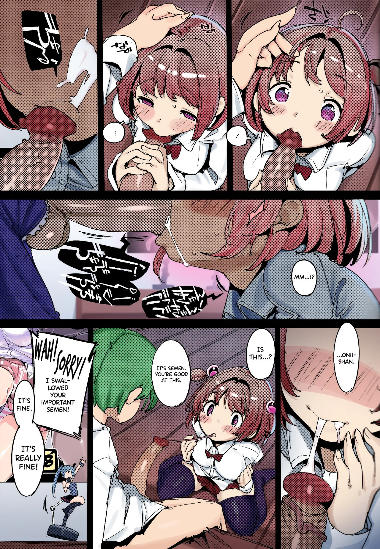 (C96) [Potato Salad (Kurisu)]Popuni Kei Joshi Panic! Vol. 8[English] [biribiri] [Colorized] Page 14
