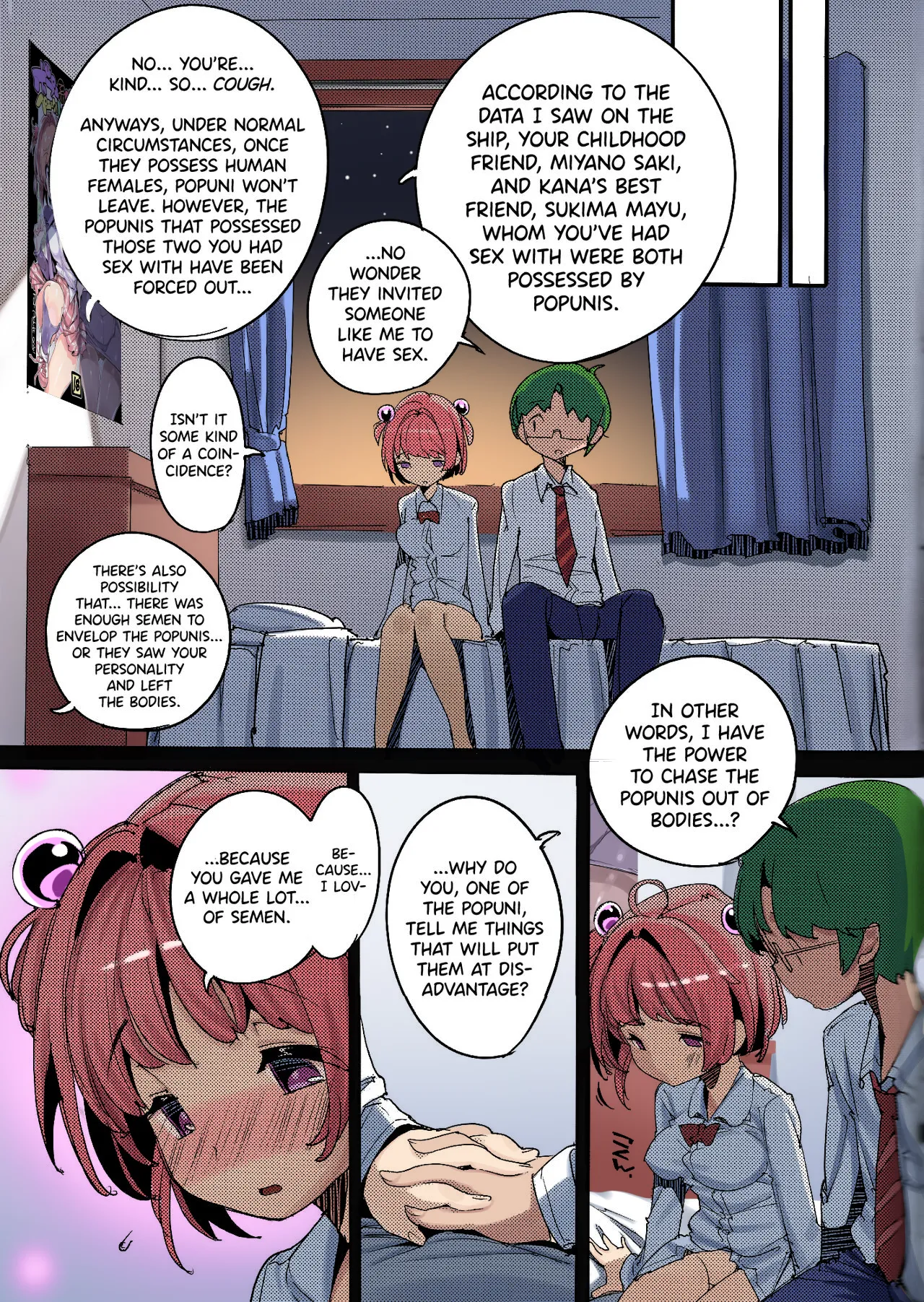 (C96) [Potato Salad (Kurisu)]Popuni Kei Joshi Panic! Vol. 8[English] [biribiri] [Colorized] Page 28