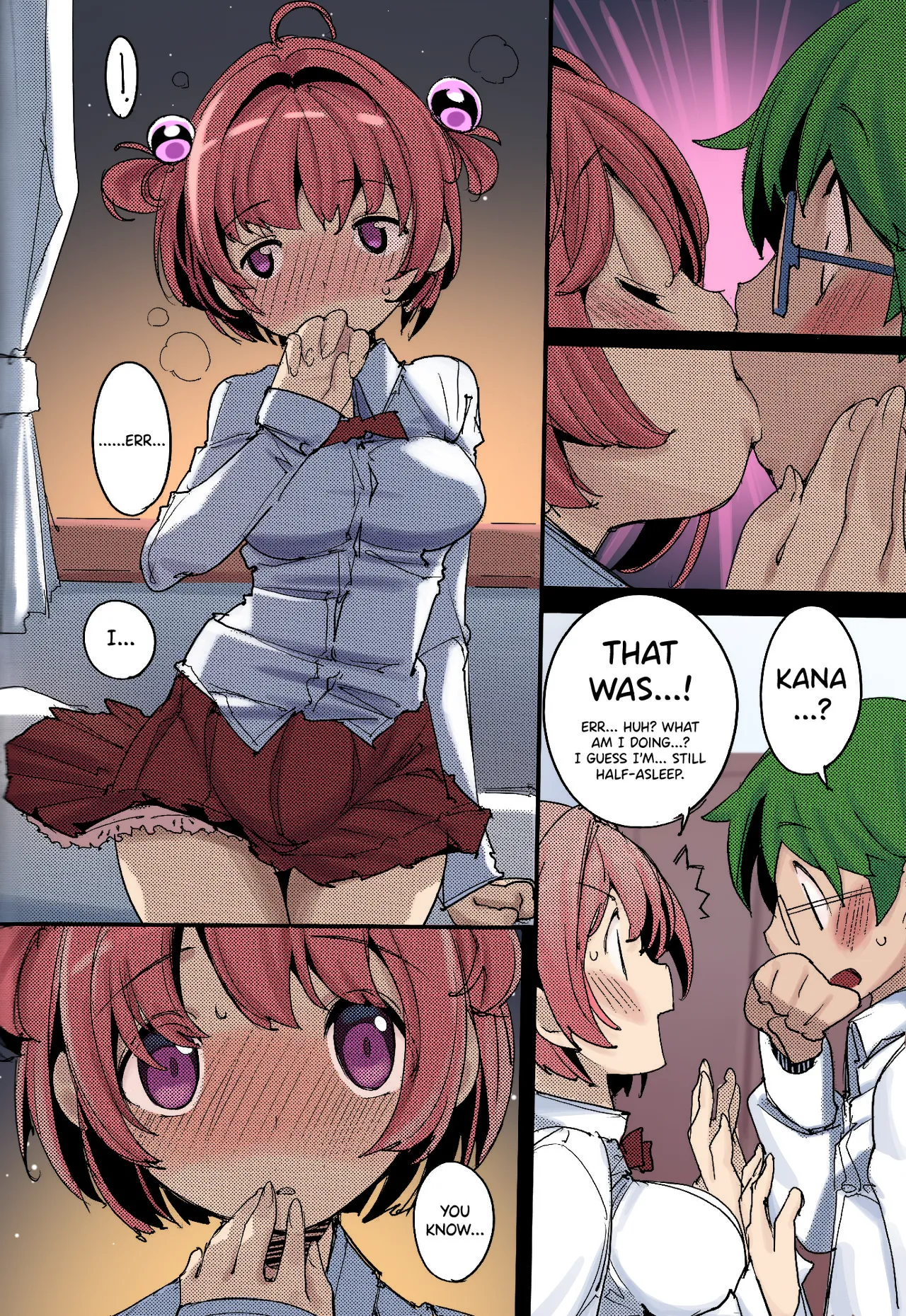 (C96) [Potato Salad (Kurisu)]Popuni Kei Joshi Panic! Vol. 8[English] [biribiri] [Colorized] Page 31