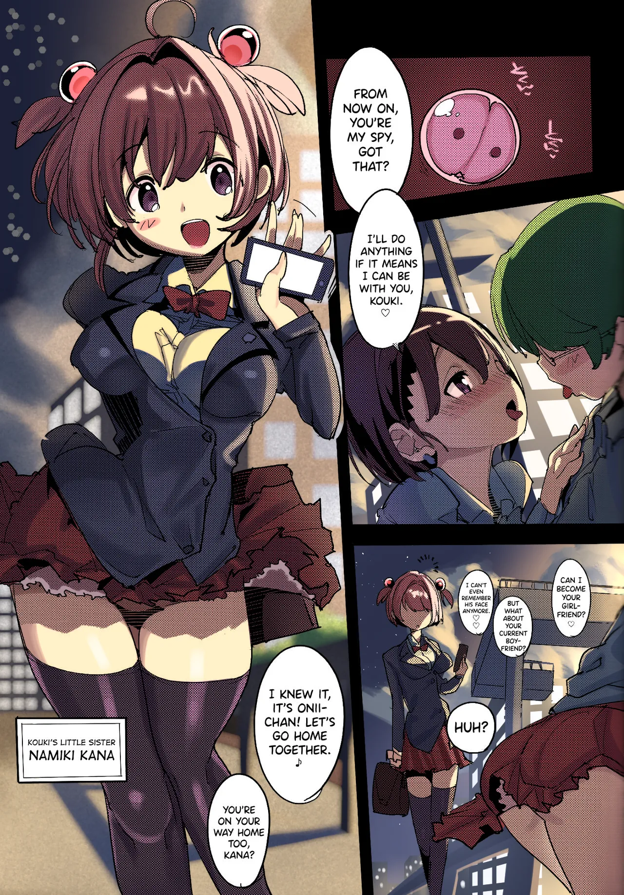 (C96) [Potato Salad (Kurisu)]Popuni Kei Joshi Panic! Vol. 8[English] [biribiri] [Colorized] Page 6