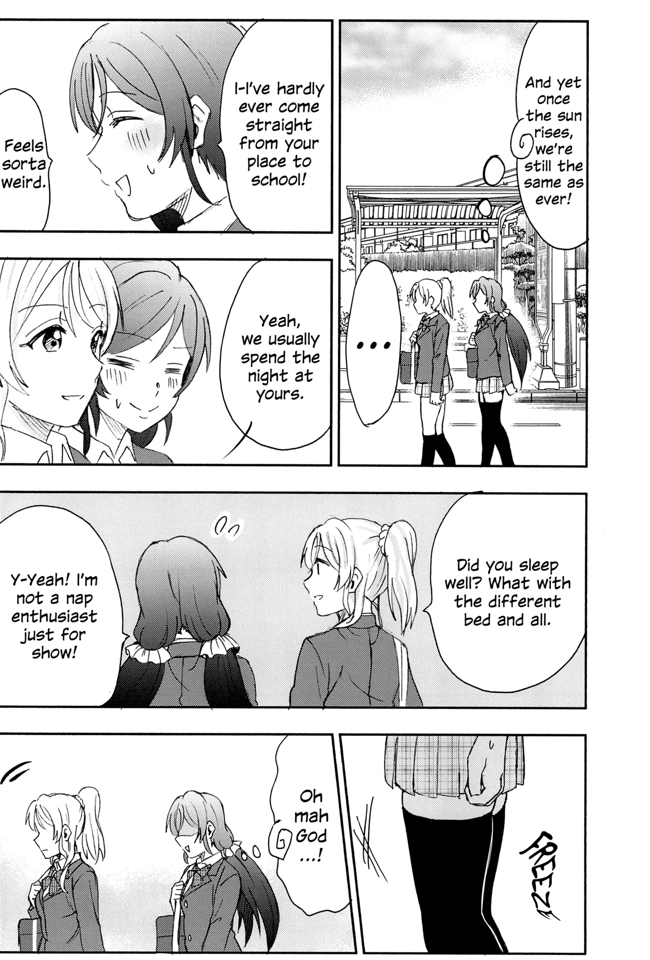 (C89) [Mushiyaki!! (Kanbayashi Makoto)]Unbalanced Emotional Heart(Love Live!) [English] Page 13