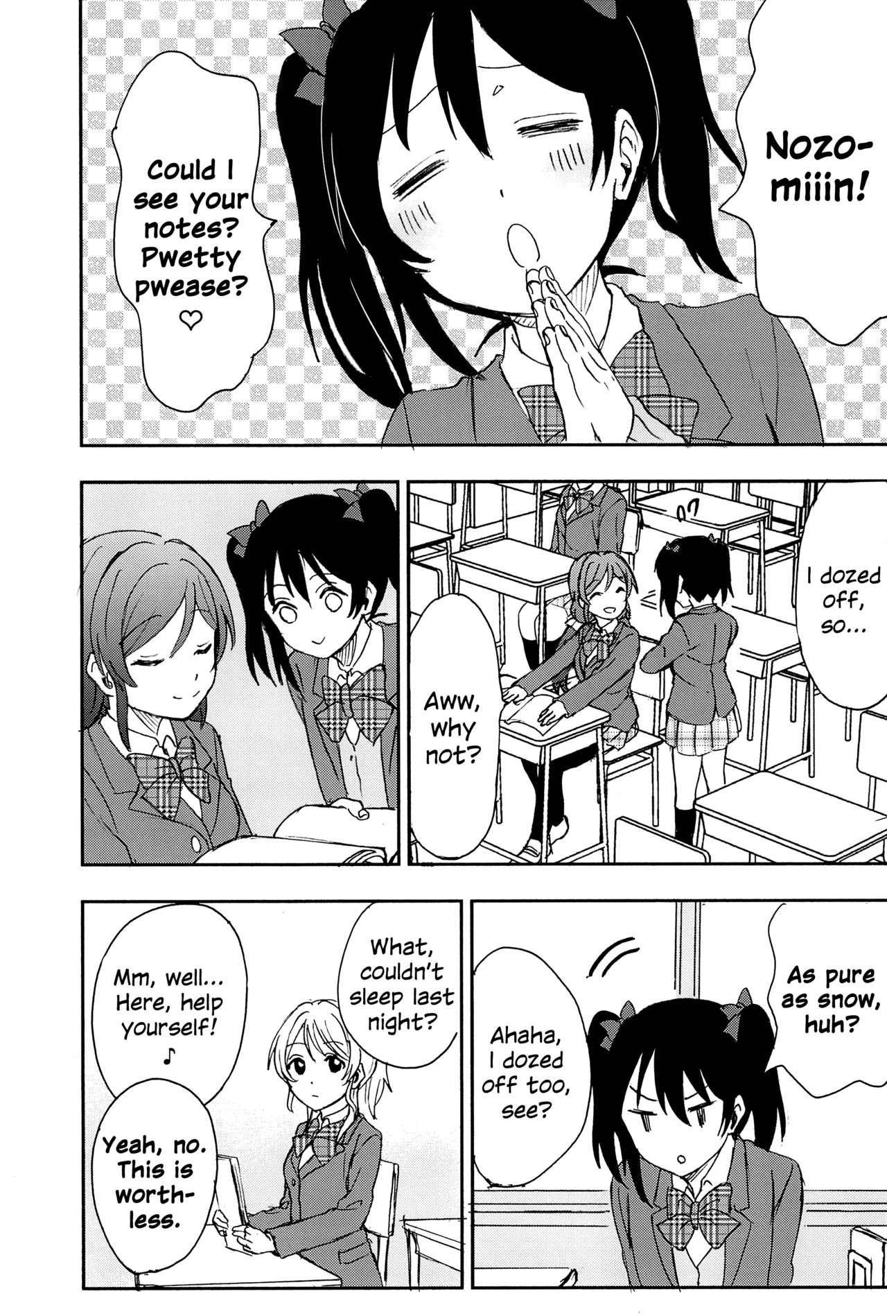 (C89) [Mushiyaki!! (Kanbayashi Makoto)]Unbalanced Emotional Heart(Love Live!) [English] Page 14