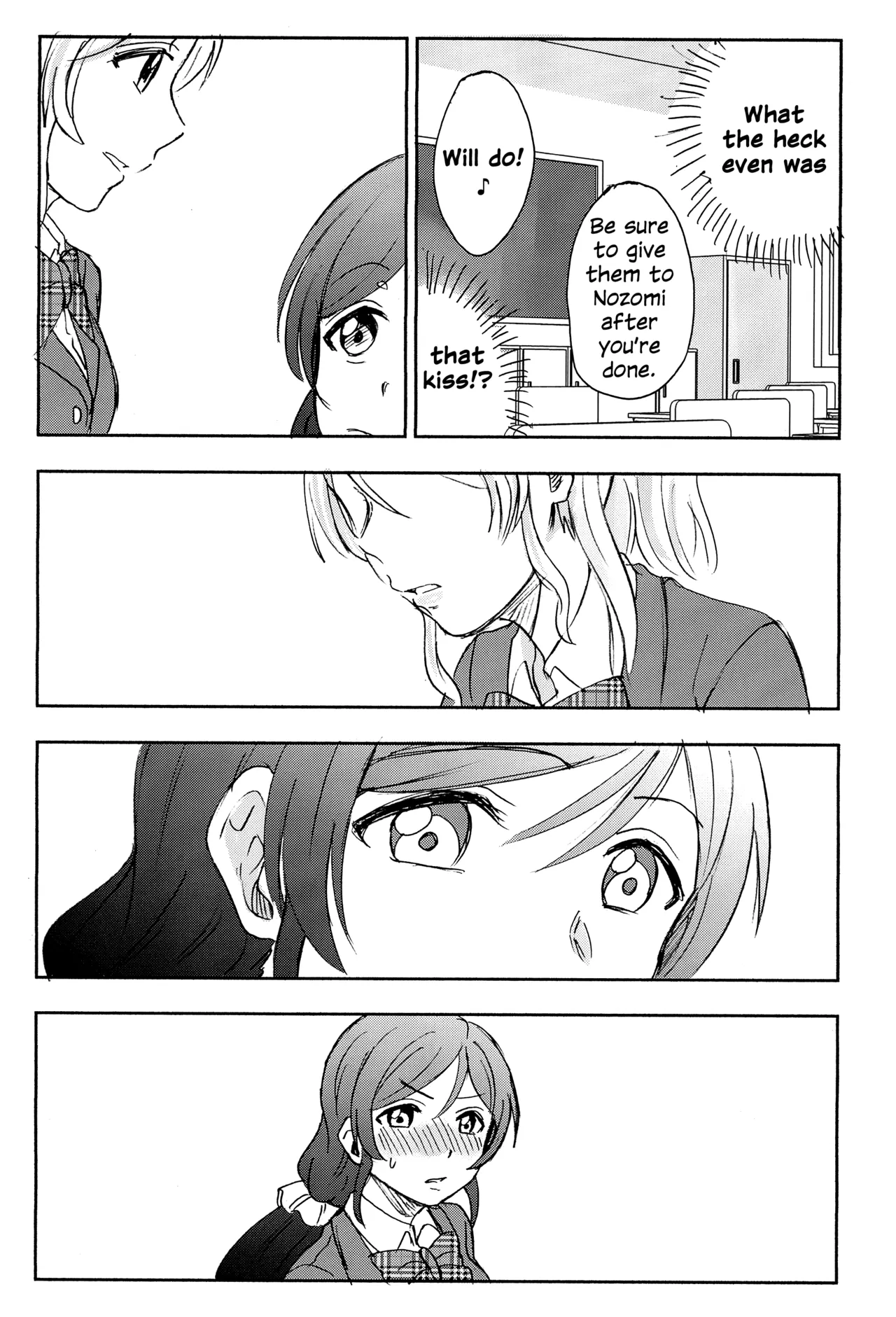 (C89) [Mushiyaki!! (Kanbayashi Makoto)]Unbalanced Emotional Heart(Love Live!) [English] Page 16