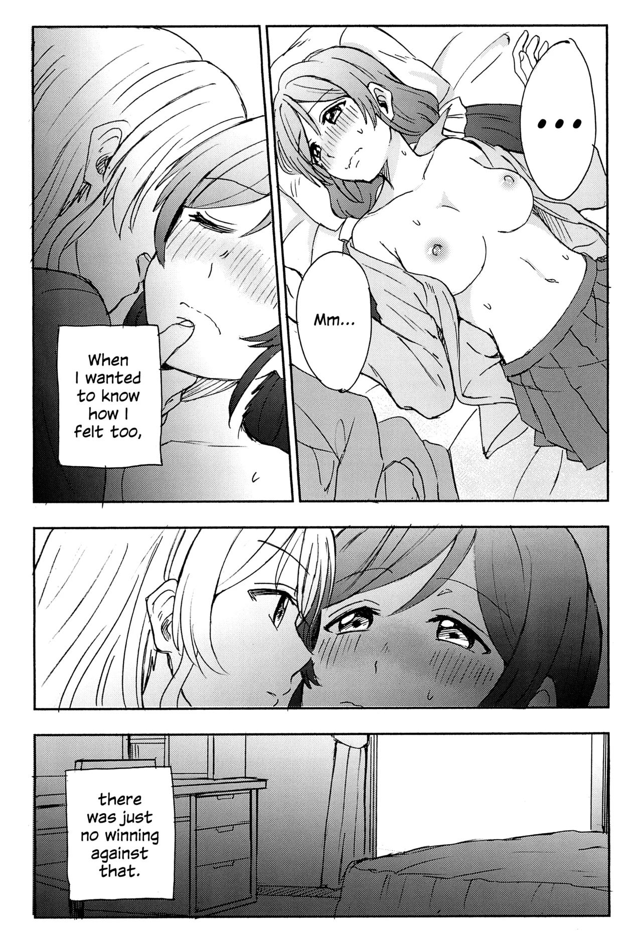 (C89) [Mushiyaki!! (Kanbayashi Makoto)]Unbalanced Emotional Heart(Love Live!) [English] Page 37