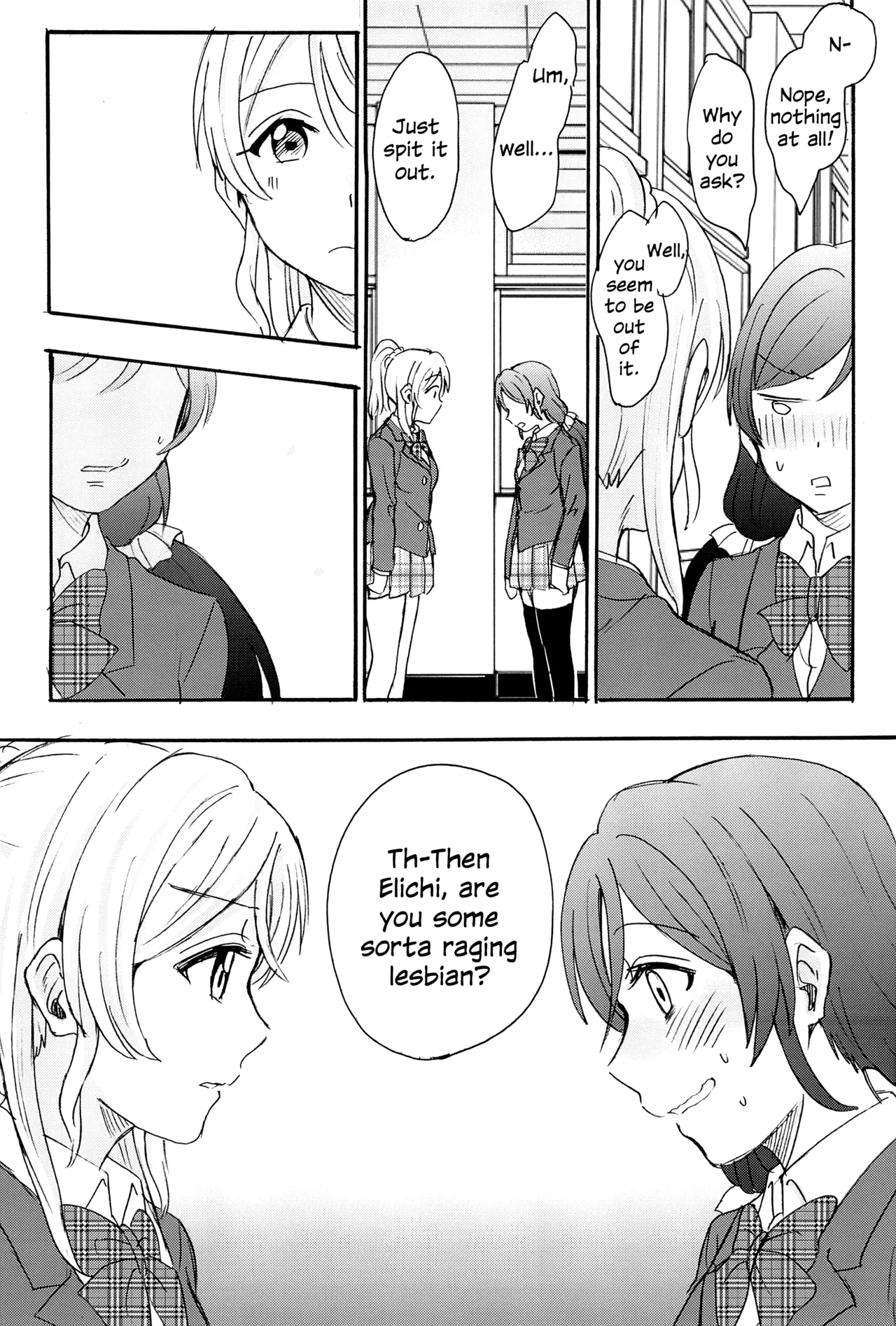 (C89) [Mushiyaki!! (Kanbayashi Makoto)]Unbalanced Emotional Heart(Love Live!) [English] Page 56