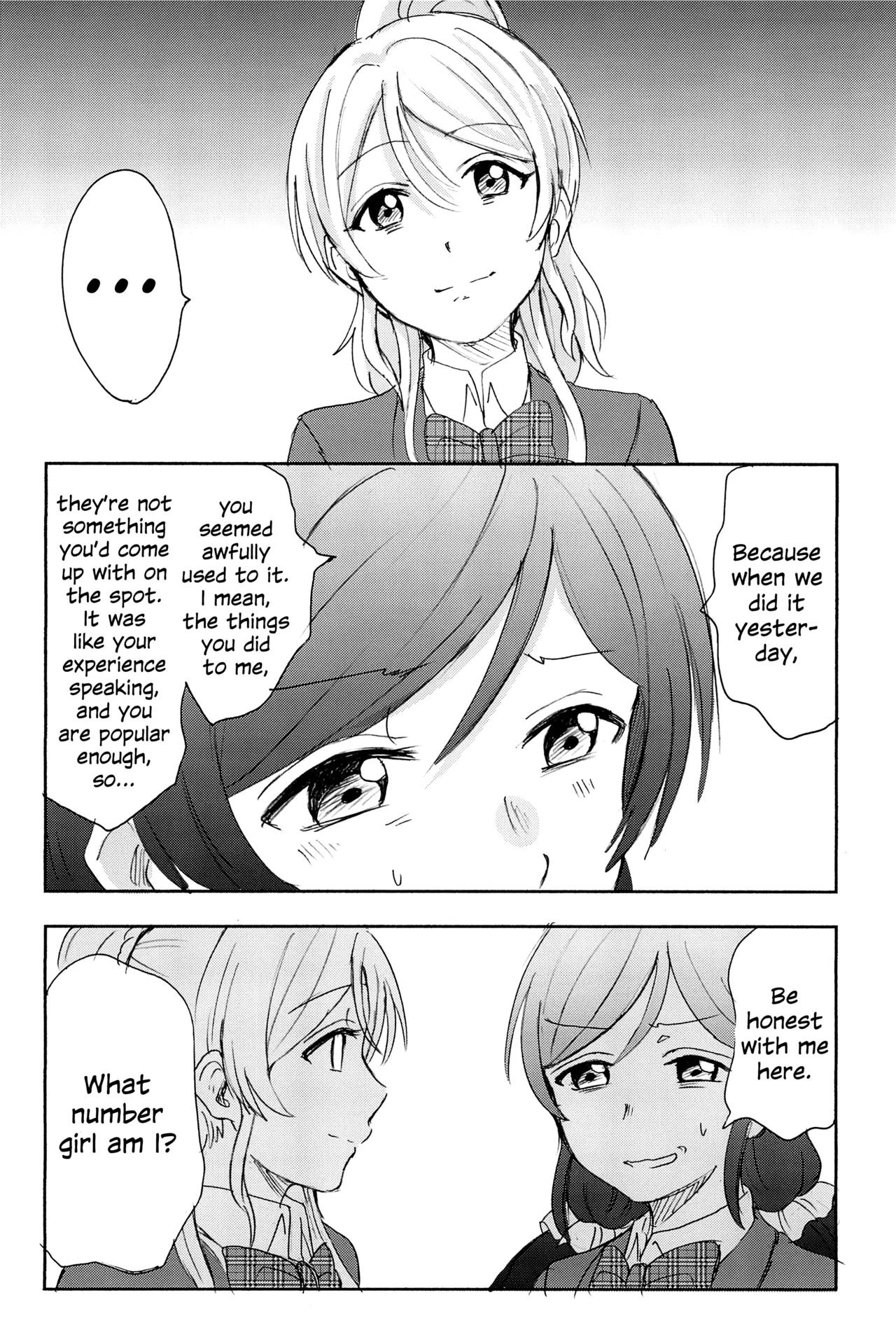 (C89) [Mushiyaki!! (Kanbayashi Makoto)]Unbalanced Emotional Heart(Love Live!) [English] Page 57