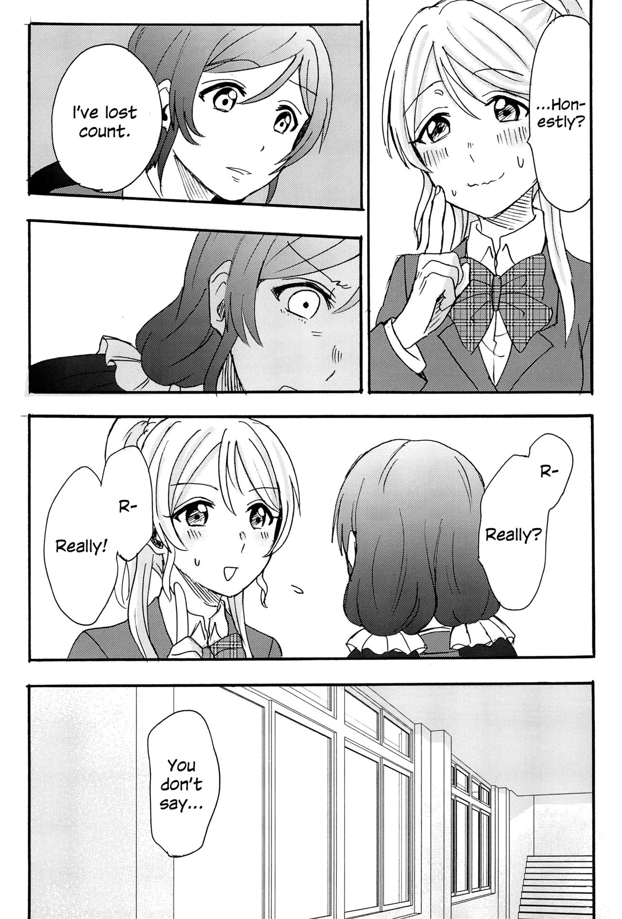 (C89) [Mushiyaki!! (Kanbayashi Makoto)]Unbalanced Emotional Heart(Love Live!) [English] Page 58