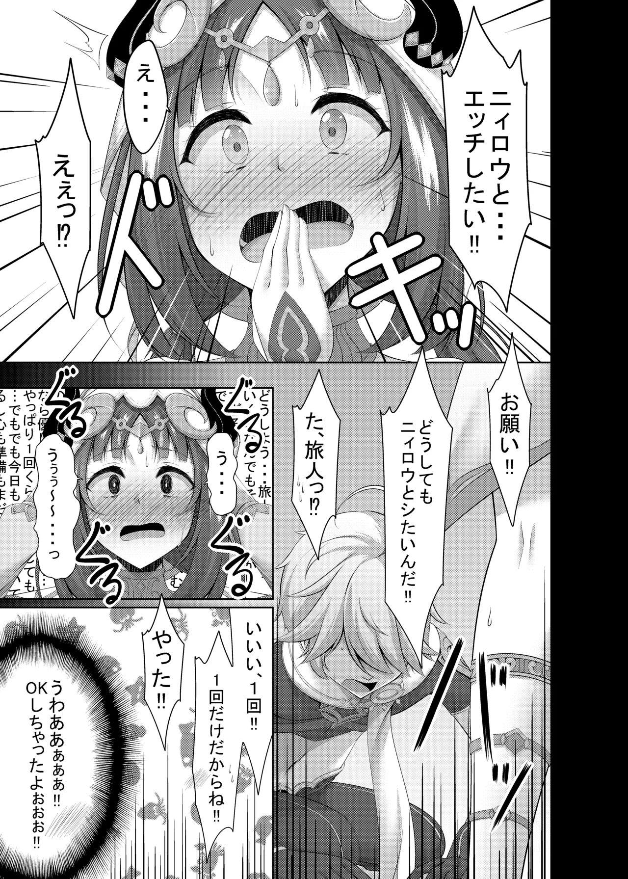 [Yokazetei (Narukami Ginryu)]Nilou ni H Sasete Hoshii tte Onegai Shitemita(Genshin Impact) [Digital] Page 7