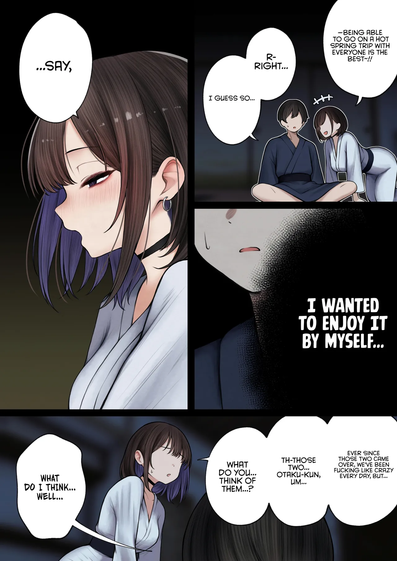[SigMart (SigMa)]Boku no Heya ga Osananajimi Gyaru no Yari Heya ni Natta Hanashi Onsen Ryokan Hen | The story of how my bedroom became my gyaru childhood friend’s fuck-room: onsen ryokan book[English] [Rirare Translation] Page 21
