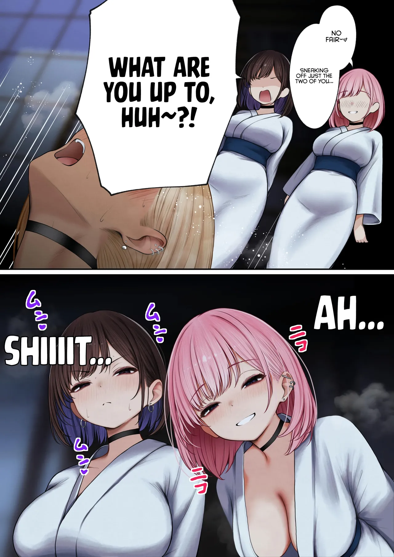 [SigMart (SigMa)]Boku no Heya ga Osananajimi Gyaru no Yari Heya ni Natta Hanashi Onsen Ryokan Hen | The story of how my bedroom became my gyaru childhood friend’s fuck-room: onsen ryokan book[English] [Rirare Translation] Page 53