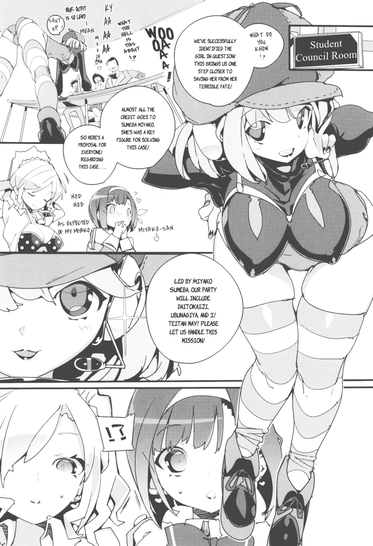 (C105) [Potato Salad (Himekuri)]SUMEBA MIYAKO! Vol. 3 | If you live in Miyako! 3[English] Page 26