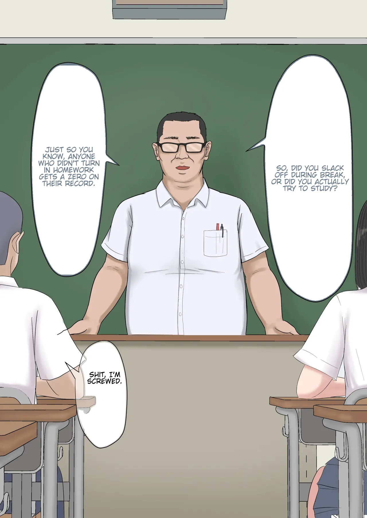 [MTL] [Zarameccho]I tried teaching my defiant student a lesson with my dick | Tsuyoki na oshiego o otona chinpo de wakarasetemita Page 64