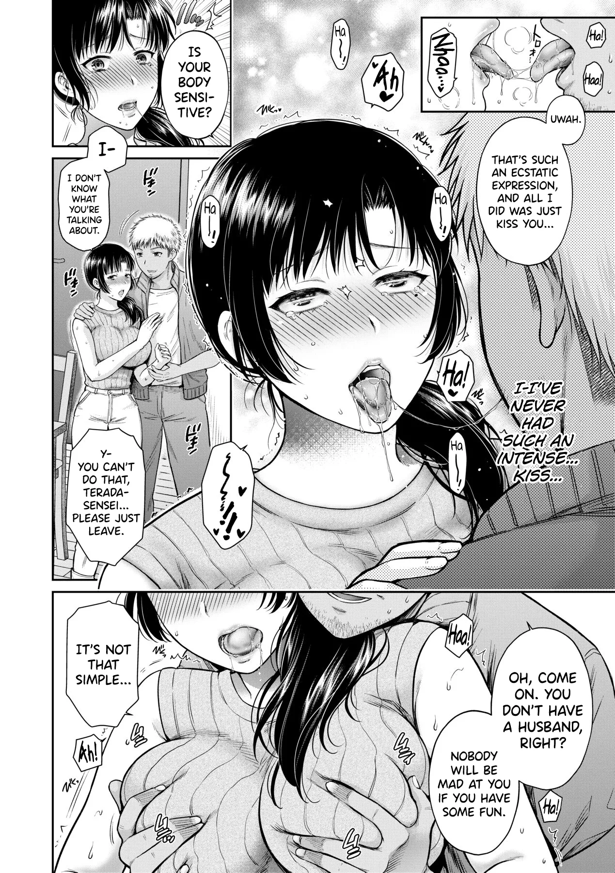 [Harusawa]Henyou Suru Oyako Etsuraku ni Mezameru Karada, Yokubou ni Ochiru Kokoro Ch.1-4[English] [biribiri] [Uncensored] [Digital] Page 45