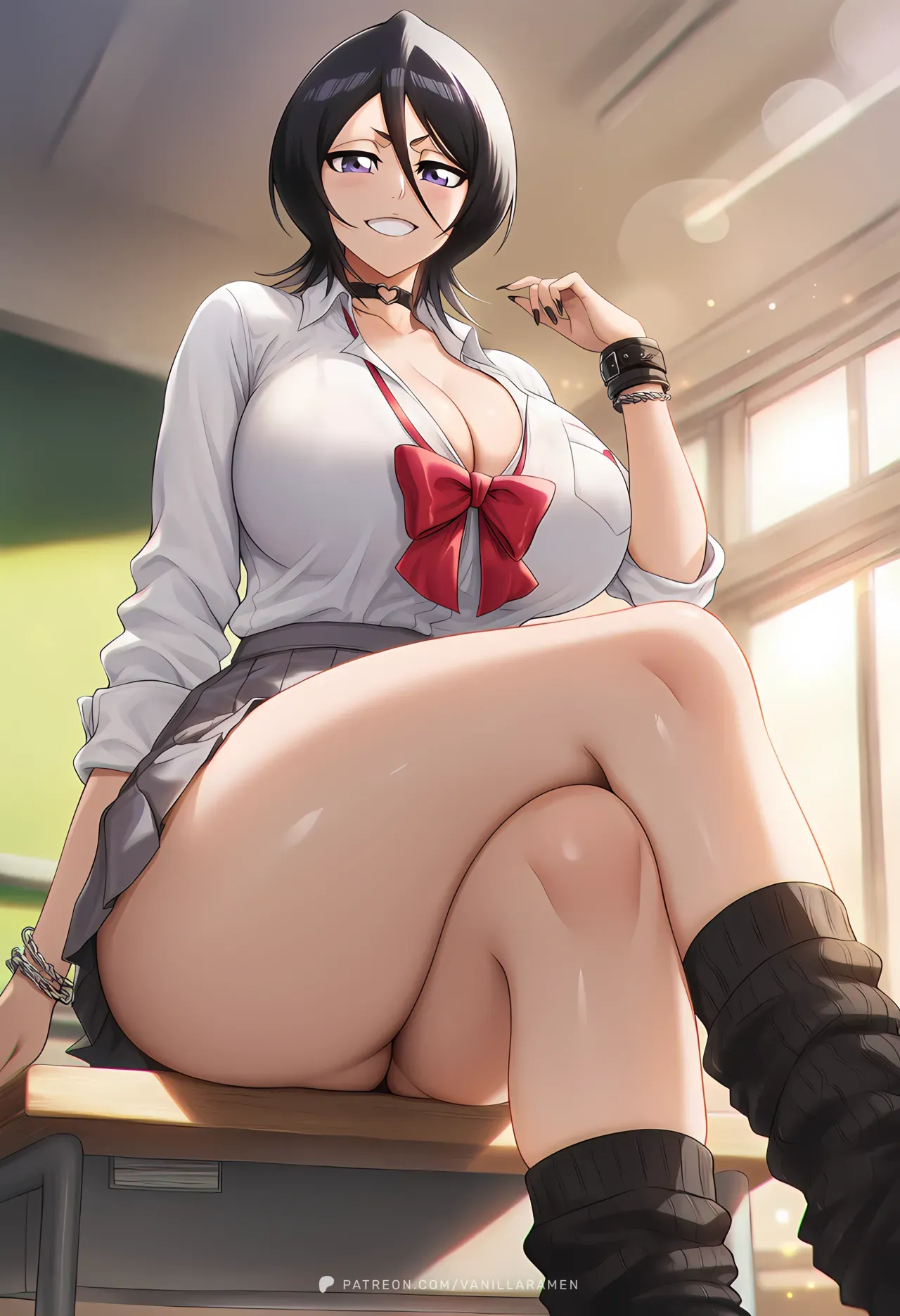 [VanillaRamen]Kuchiki Rukia: Class Baddie + LEFTOVERS[AI Generated] Page 10