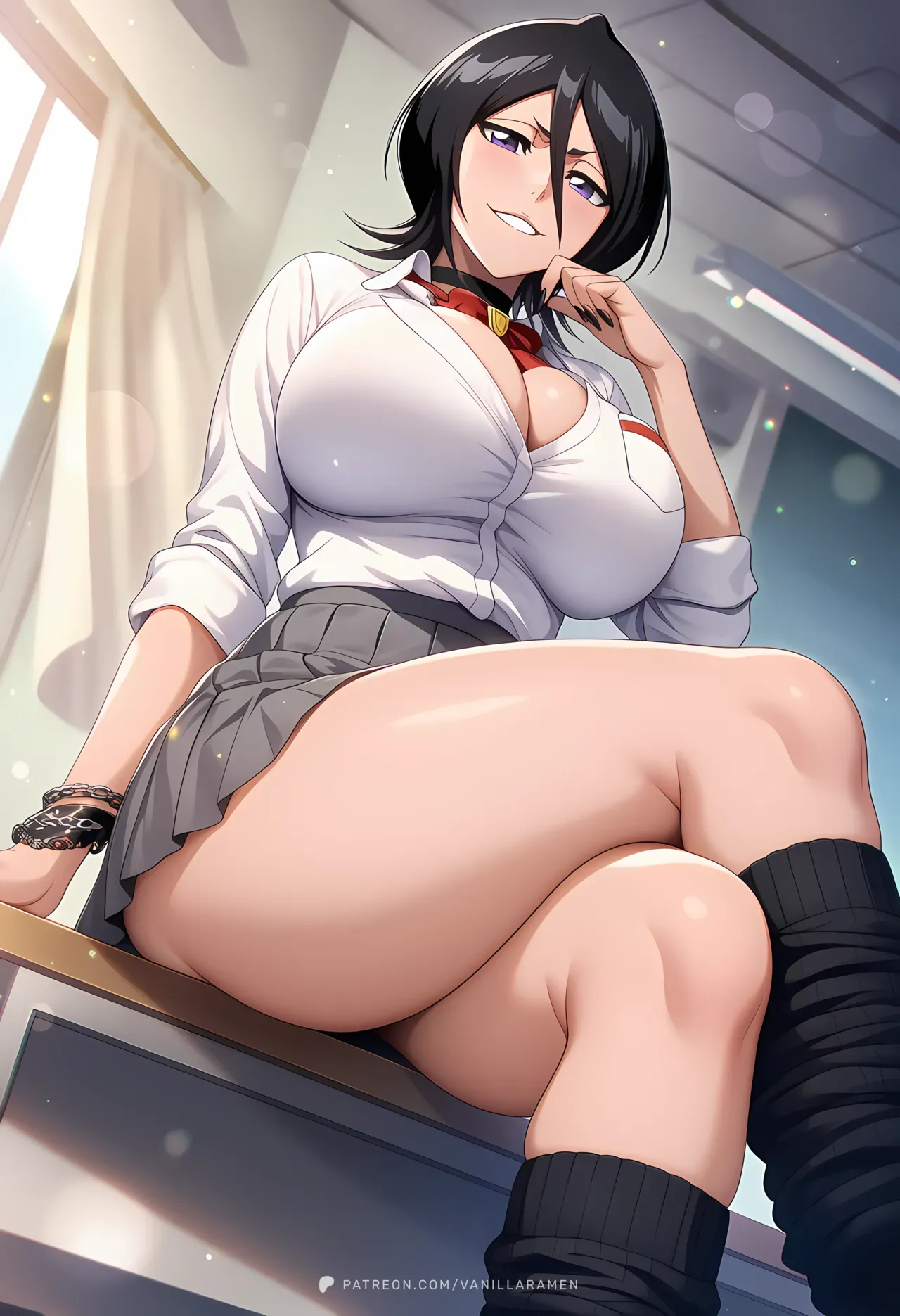 [VanillaRamen]Kuchiki Rukia: Class Baddie + LEFTOVERS[AI Generated] Page 12