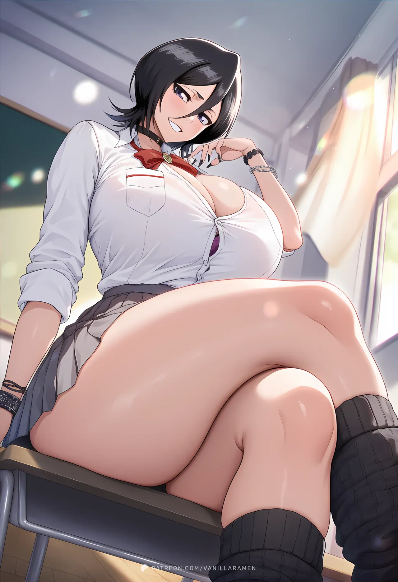 [VanillaRamen]Kuchiki Rukia: Class Baddie + LEFTOVERS[AI Generated] Page 18