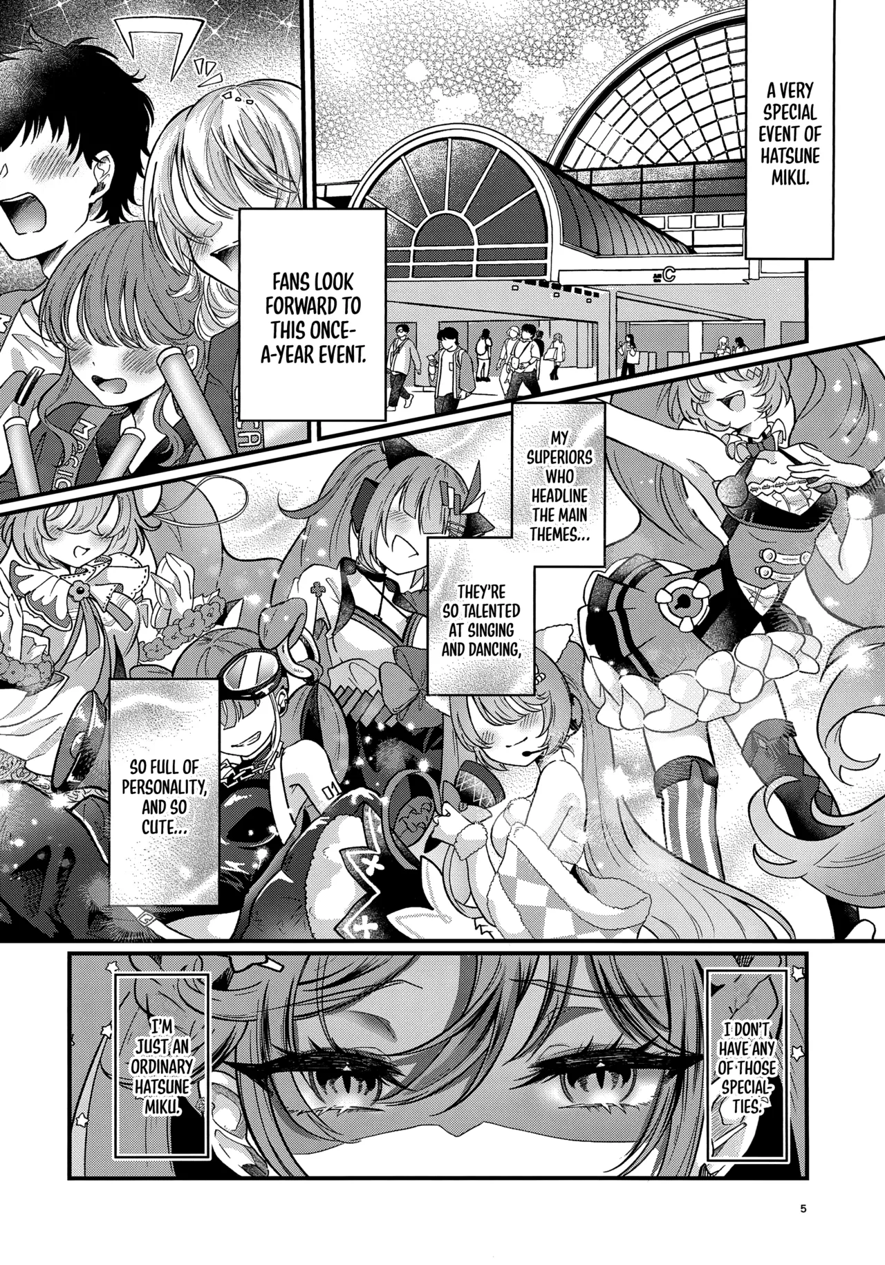 [Kurumiruku (medyum)]Anata no Soba de Kagayakitai(VOCALOID) [English] [MezuraHonyaku] Page 5