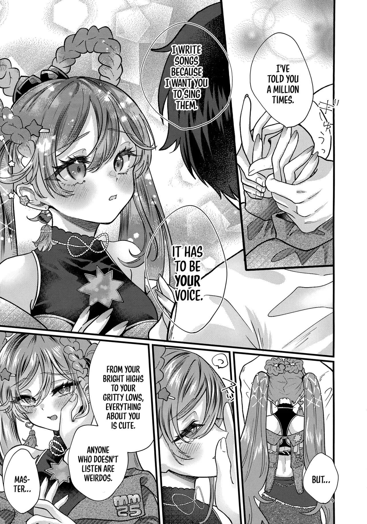 [Kurumiruku (medyum)]Anata no Soba de Kagayakitai(VOCALOID) [English] [MezuraHonyaku] Page 9
