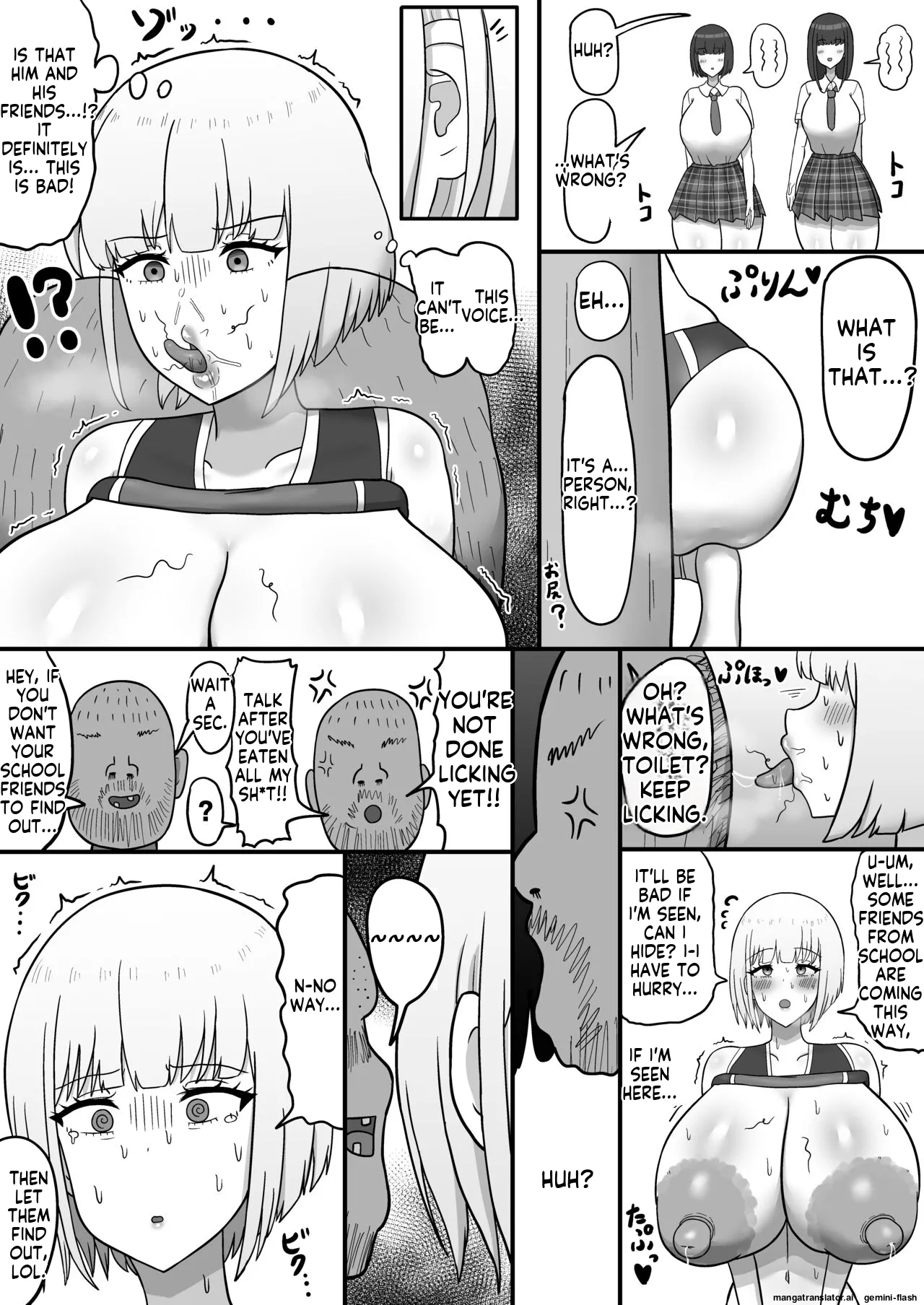 [Tanechikoya (Tanehijiri)]Ikemen Joshi no Volley-bu Kanojo ga Homeless ni Netorareru Hanashi[English] Page 18