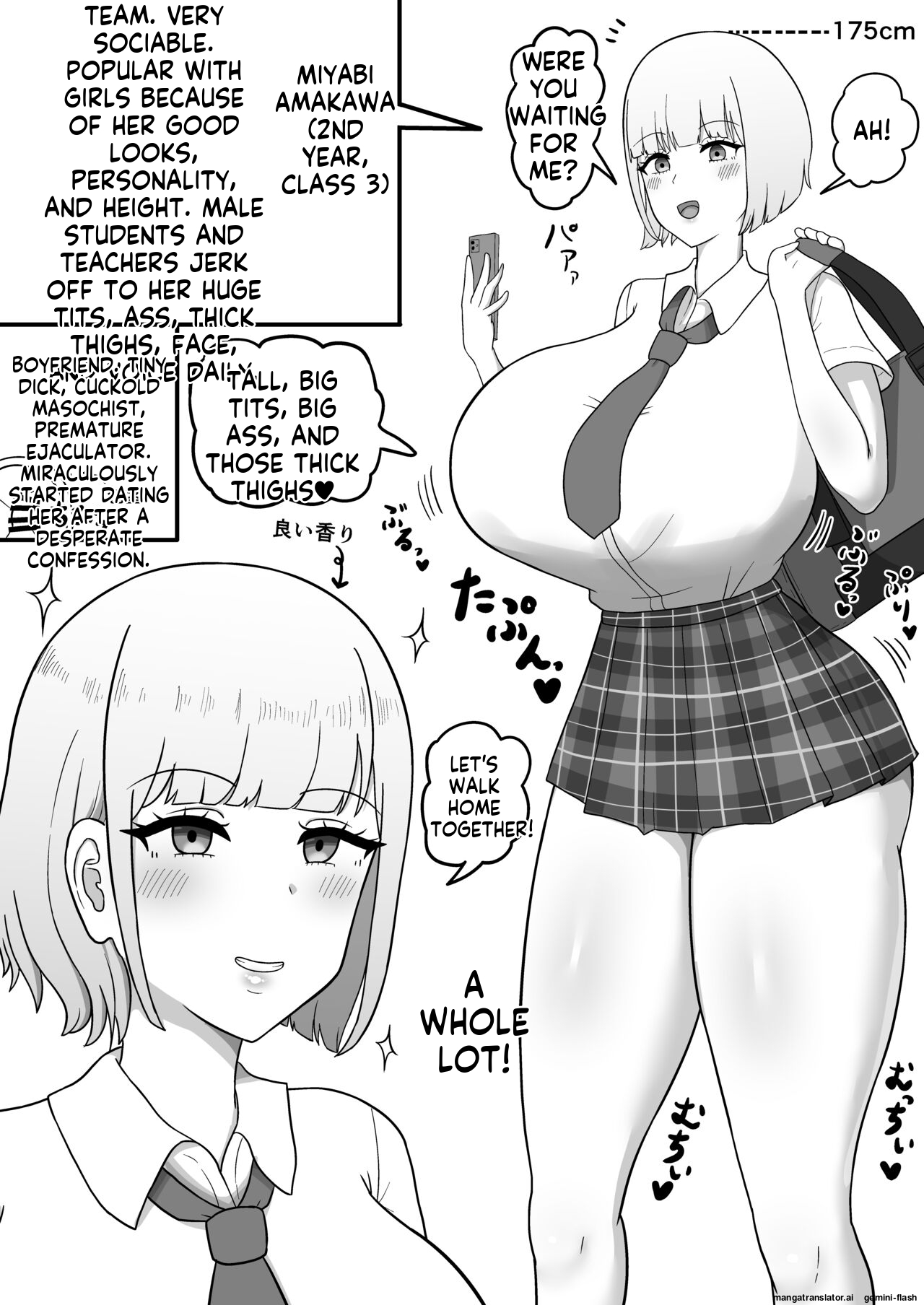 [Tanechikoya (Tanehijiri)]Ikemen Joshi no Volley-bu Kanojo ga Homeless ni Netorareru Hanashi[English] Page 2