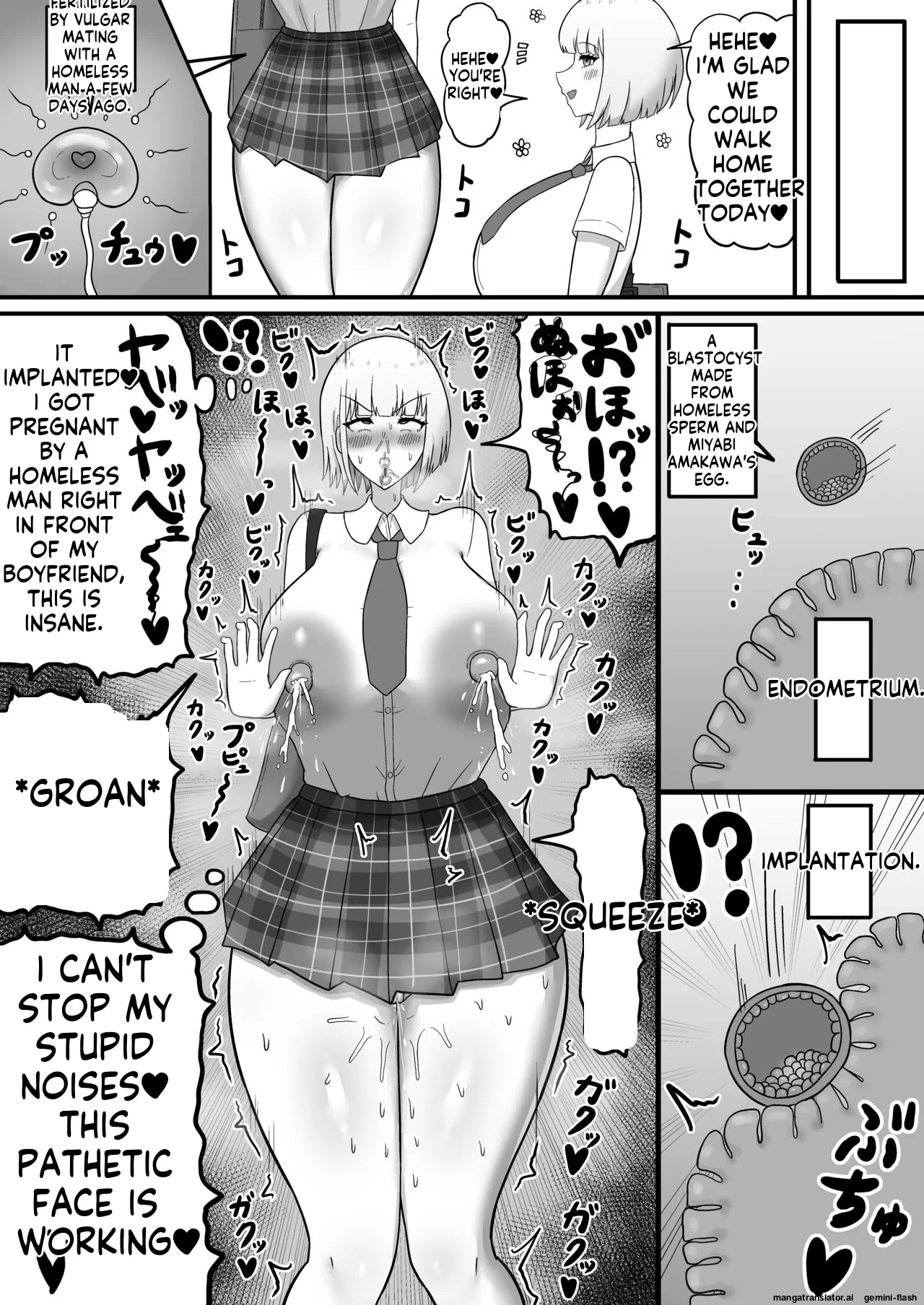 [Tanechikoya (Tanehijiri)]Ikemen Joshi no Volley-bu Kanojo ga Homeless ni Netorareru Hanashi[English] Page 21