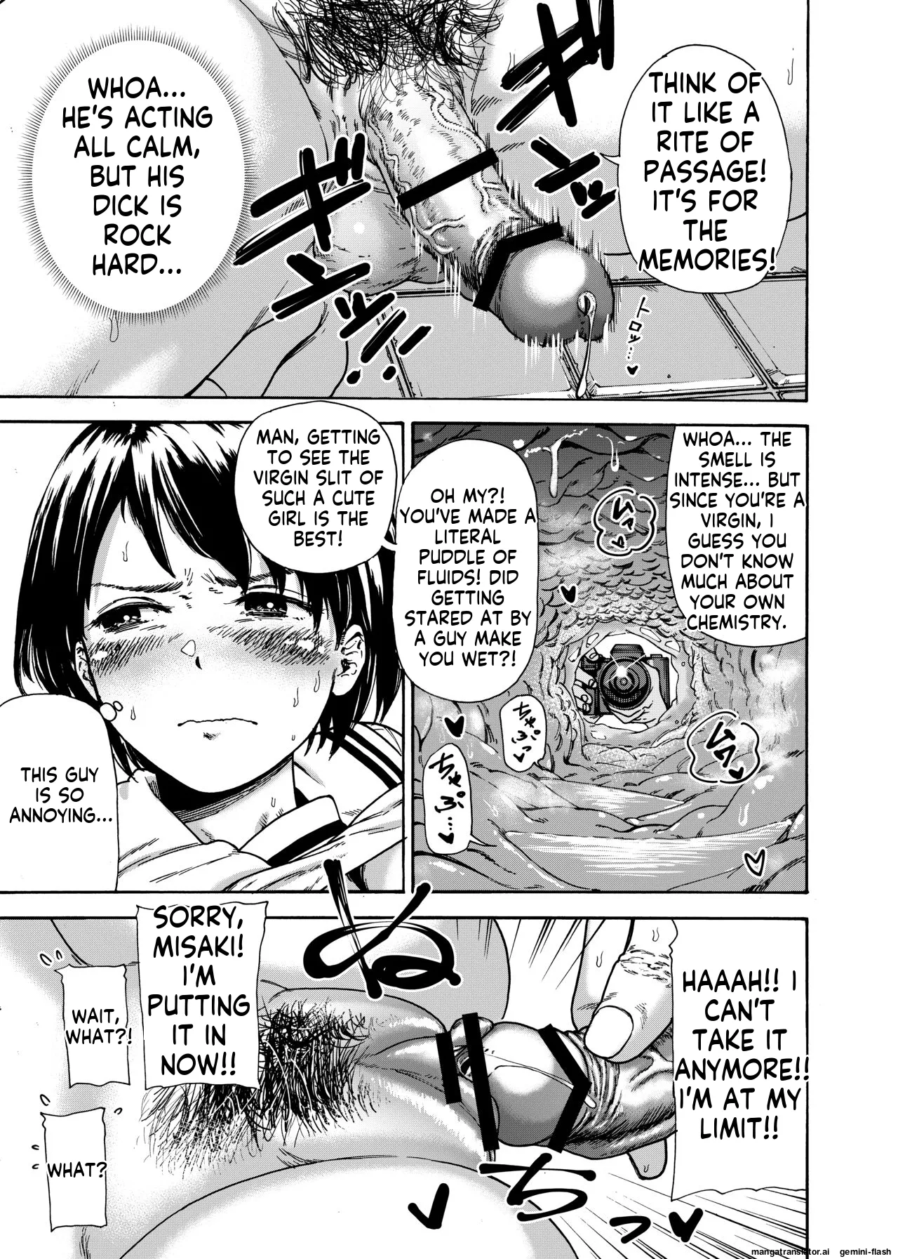 [Ishikarian (Maruyama Akira)]Toilet Club Rookie Misaki-chan[English MTL] Page 6