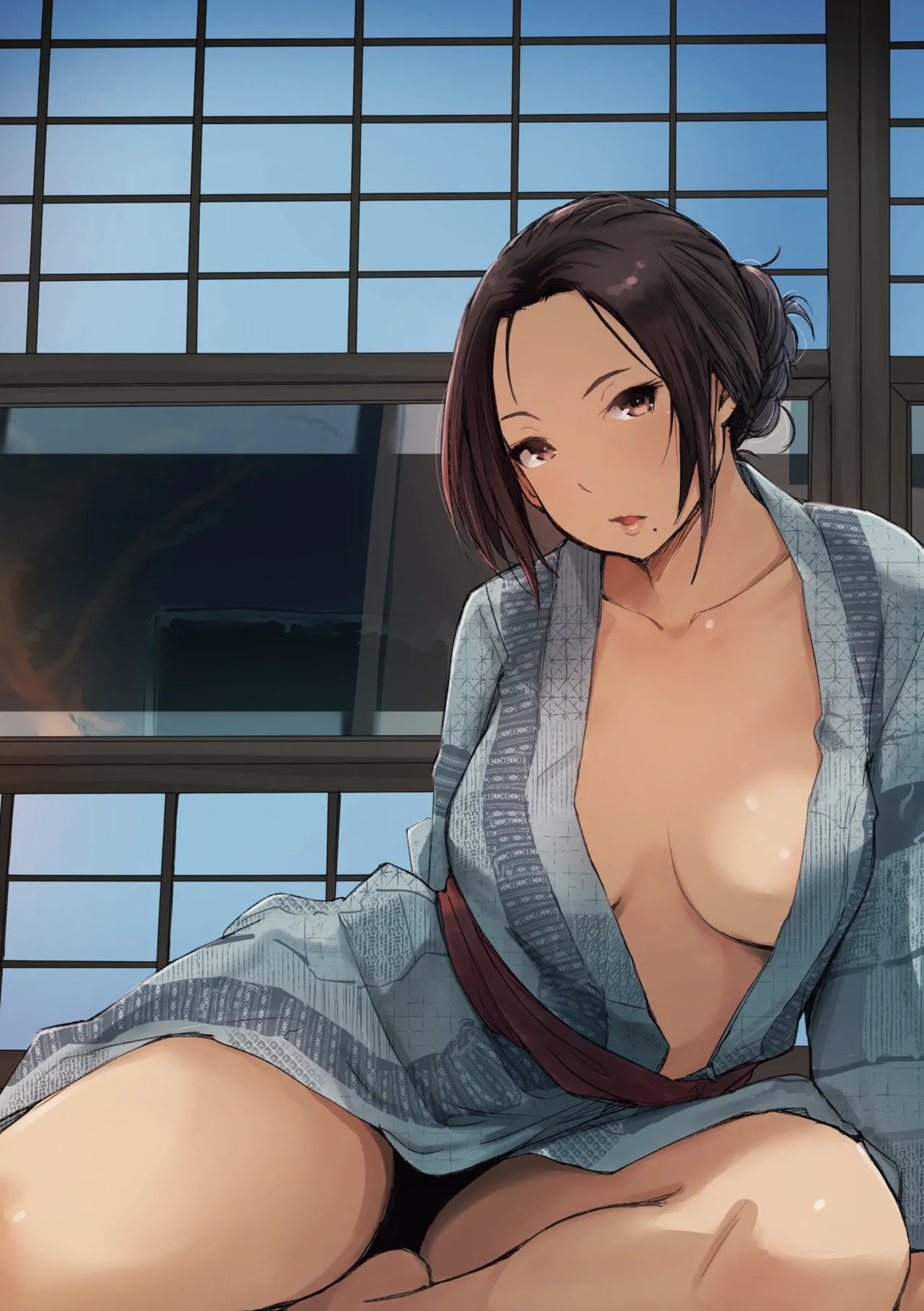 [Arakure]Hitozuma to Netorare Ryokou Ge -Hitozuma ga Ochiyuku Yoru- | 人妻的NTR旅行 下 -人妻淪陷的夜晚-[Chinese] [Digital] Page 3