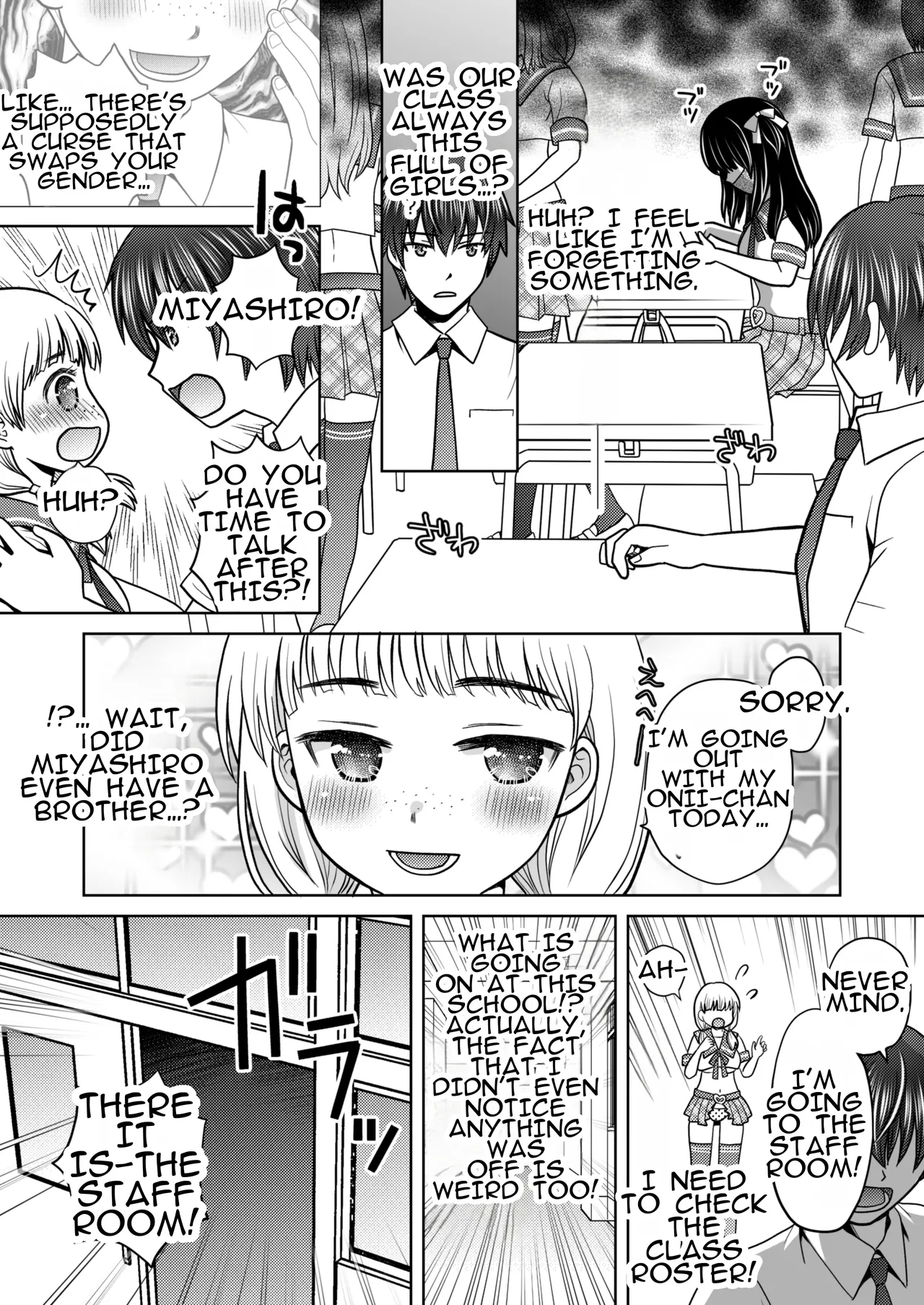 [Amulai Okashi Seisakusho (Yuukey)]Boku ga Kayotteita no ha, Otokonoko wo Onnanoko ni Kaeteshimau Gakkou Deshita! | The School I Went to Was a School That Turned Boys Into Girls! Page 6