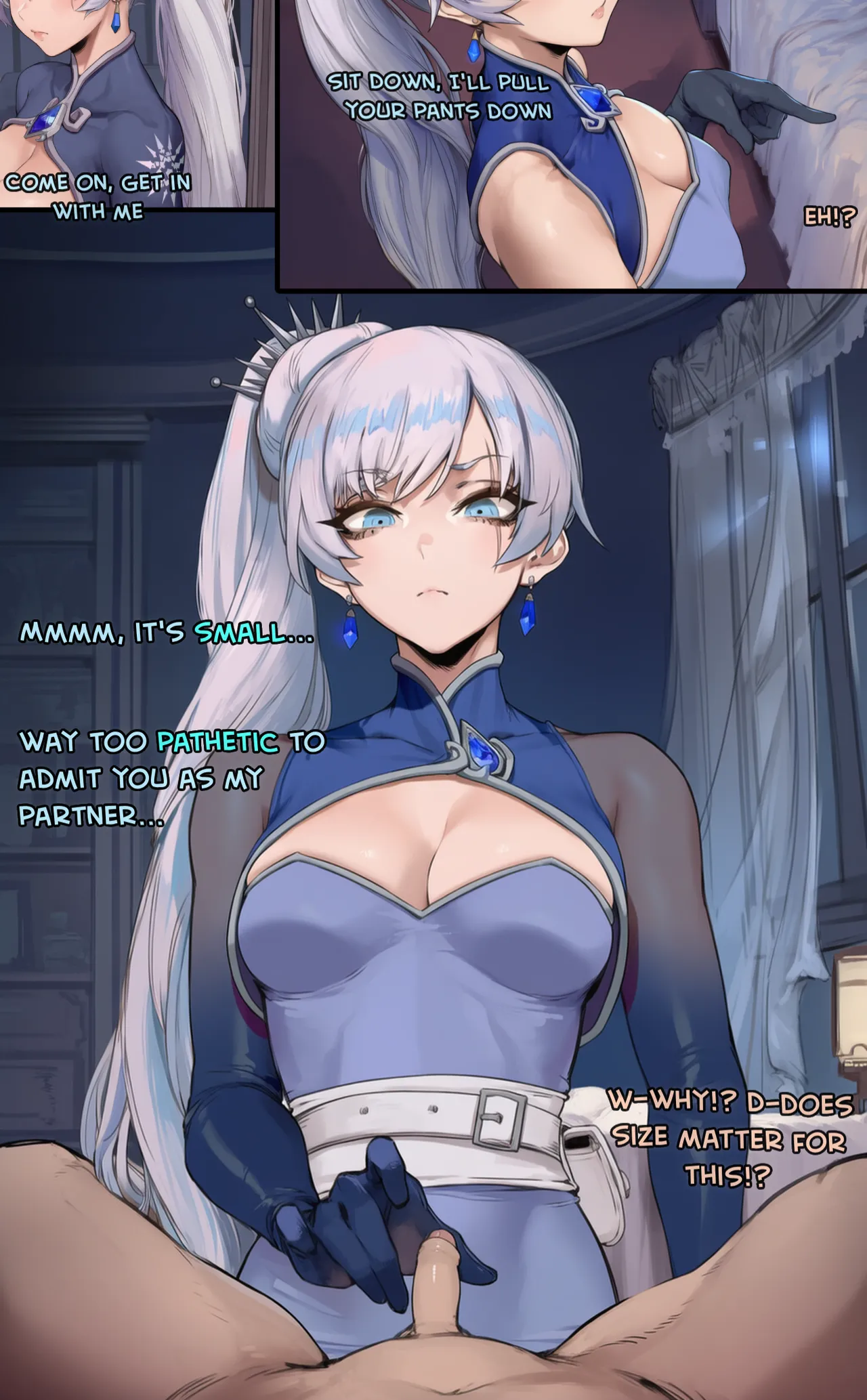 AIbby - Weiss Schnee Rejects You From Her Team -[Ai-Generated] Page 2