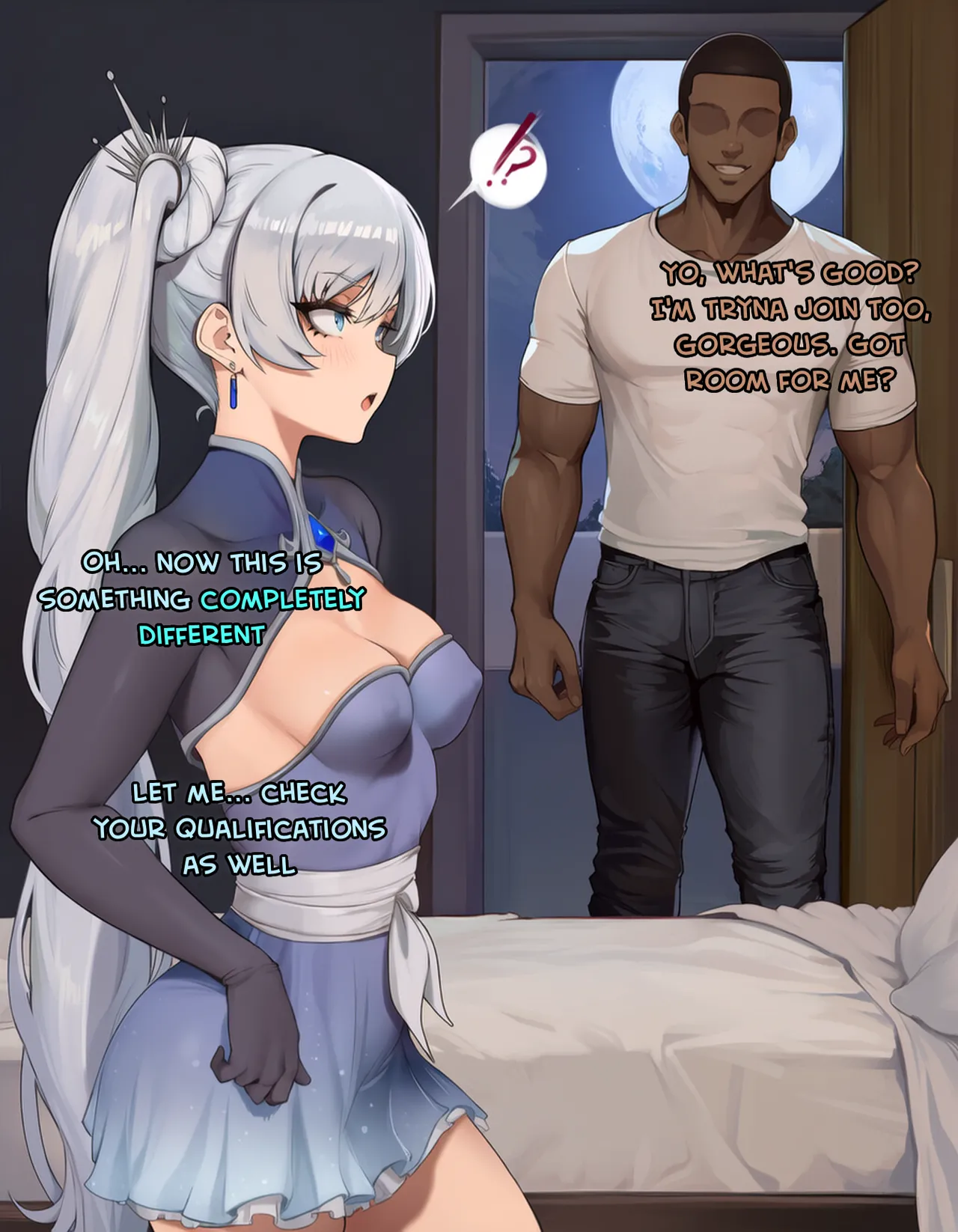 AIbby - Weiss Schnee Rejects You From Her Team -[Ai-Generated] Page 4