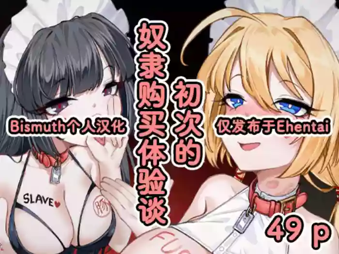[Eden & Eve (EdenEveE)]Hajimete no Dorei  Kounyuu Taikendan |  初次的奴隶购买体验谈[Chinese] [Bismuth个人汉化]