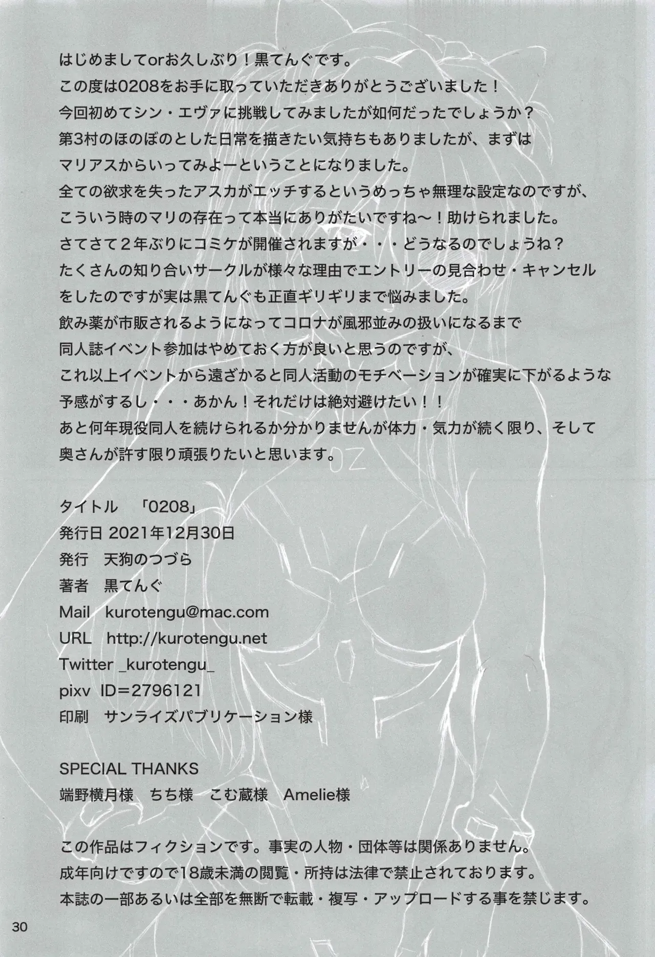 [TENGU NO TSUZURA (Kuro Tengu)]0208(Neon Genesis Evangelion) [Chinese] [叛逆个人汉化] Page 29